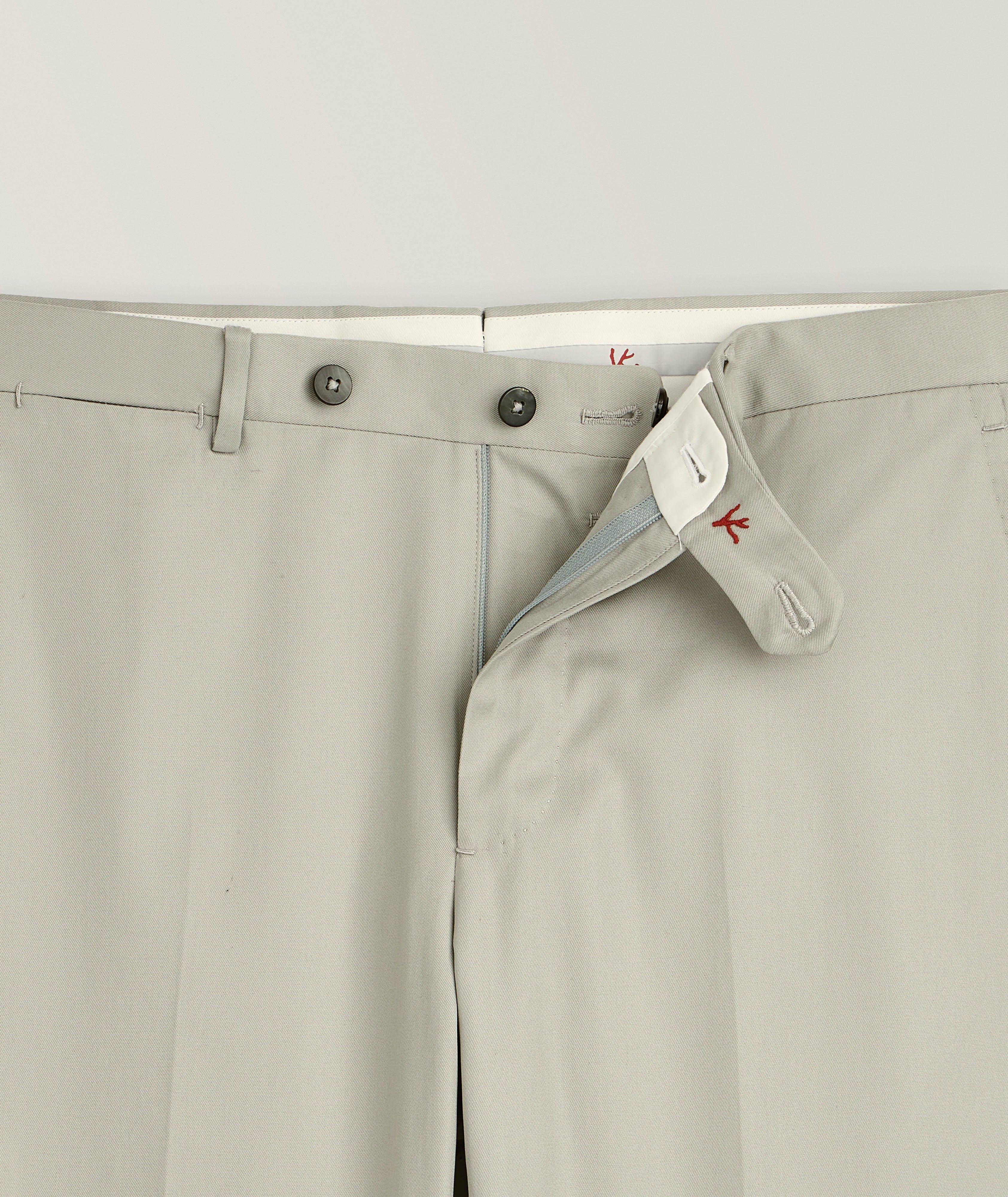 Gabardine Mako Cotton Pants image 1