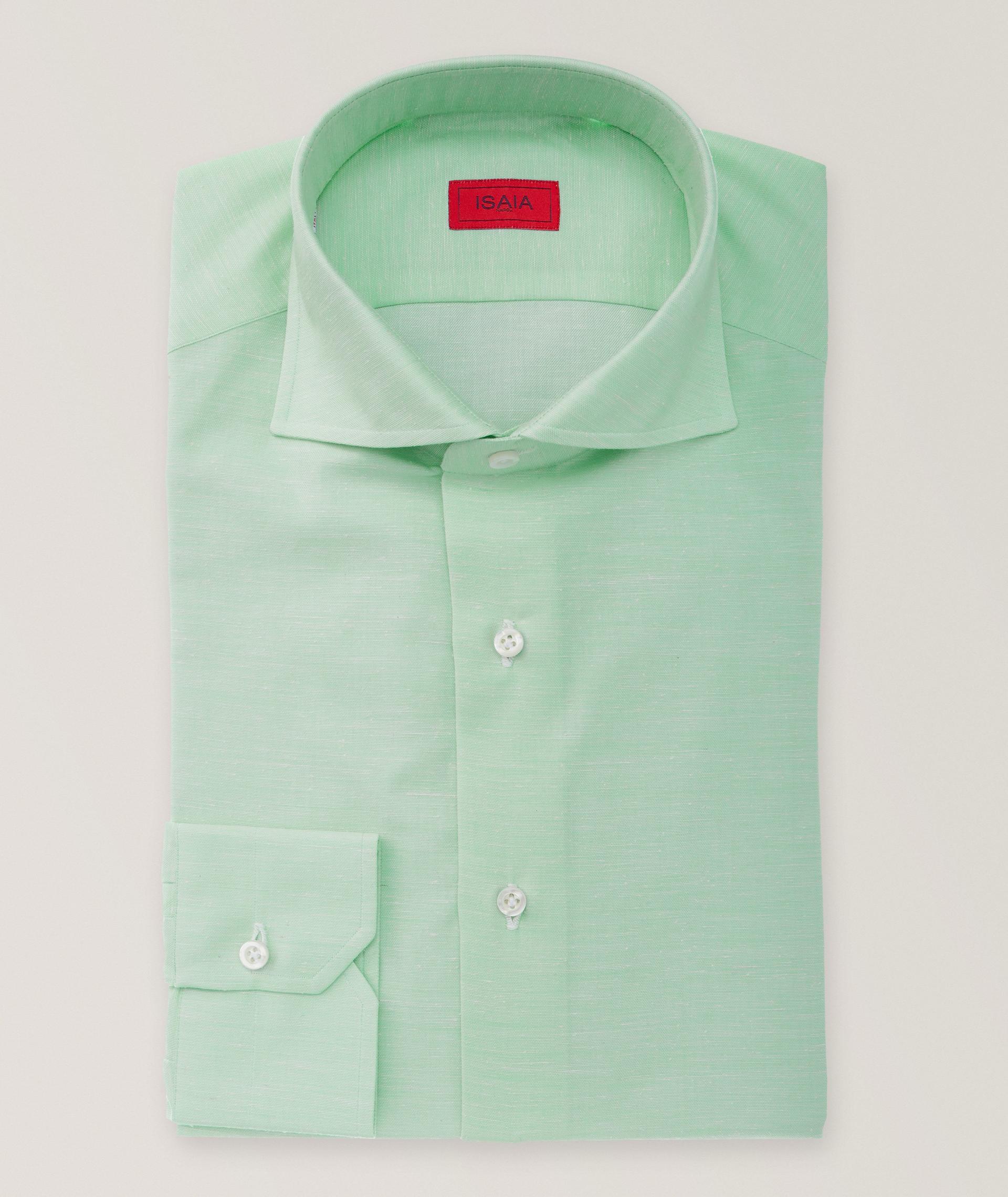 Chemise habillée en coton et en soie image 0