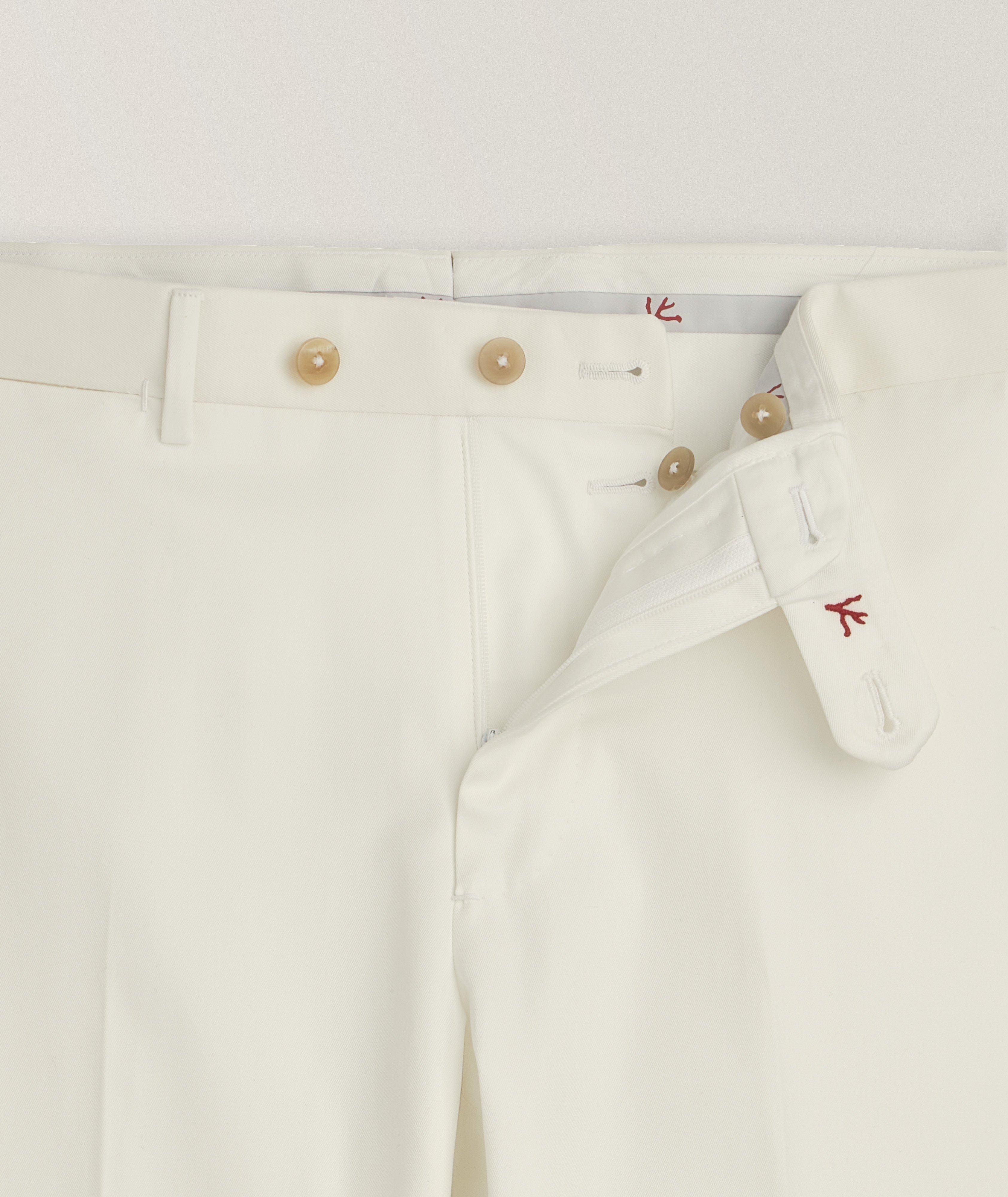 Gabardine Mako Cotton Pants image 1