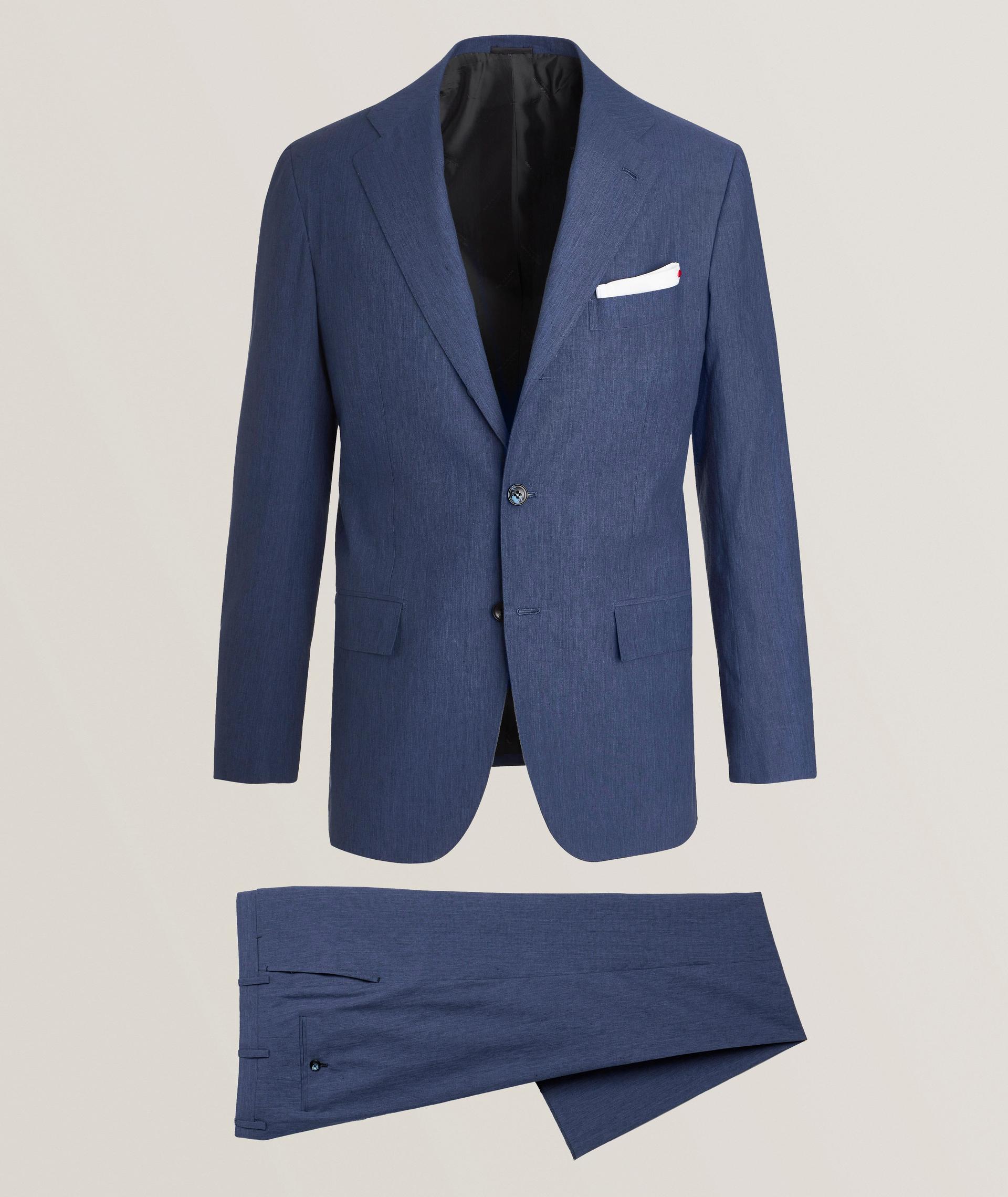 Stretch Linen-Cotton Suit image 0