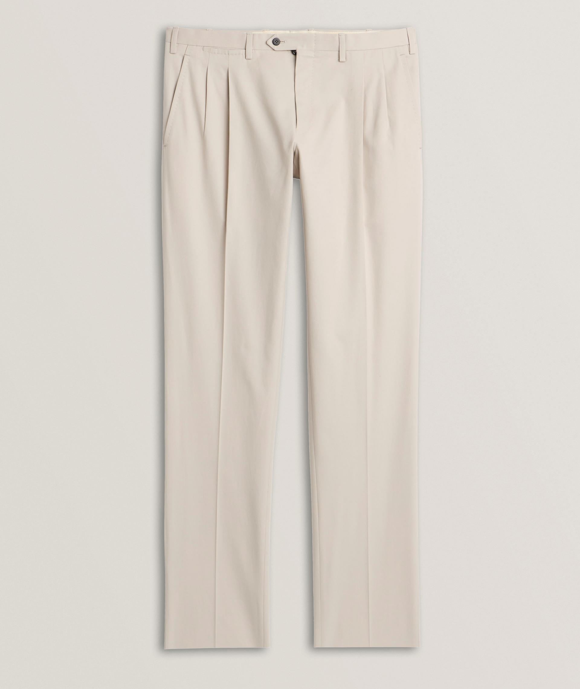 Pantalon habillé en coton image 0
