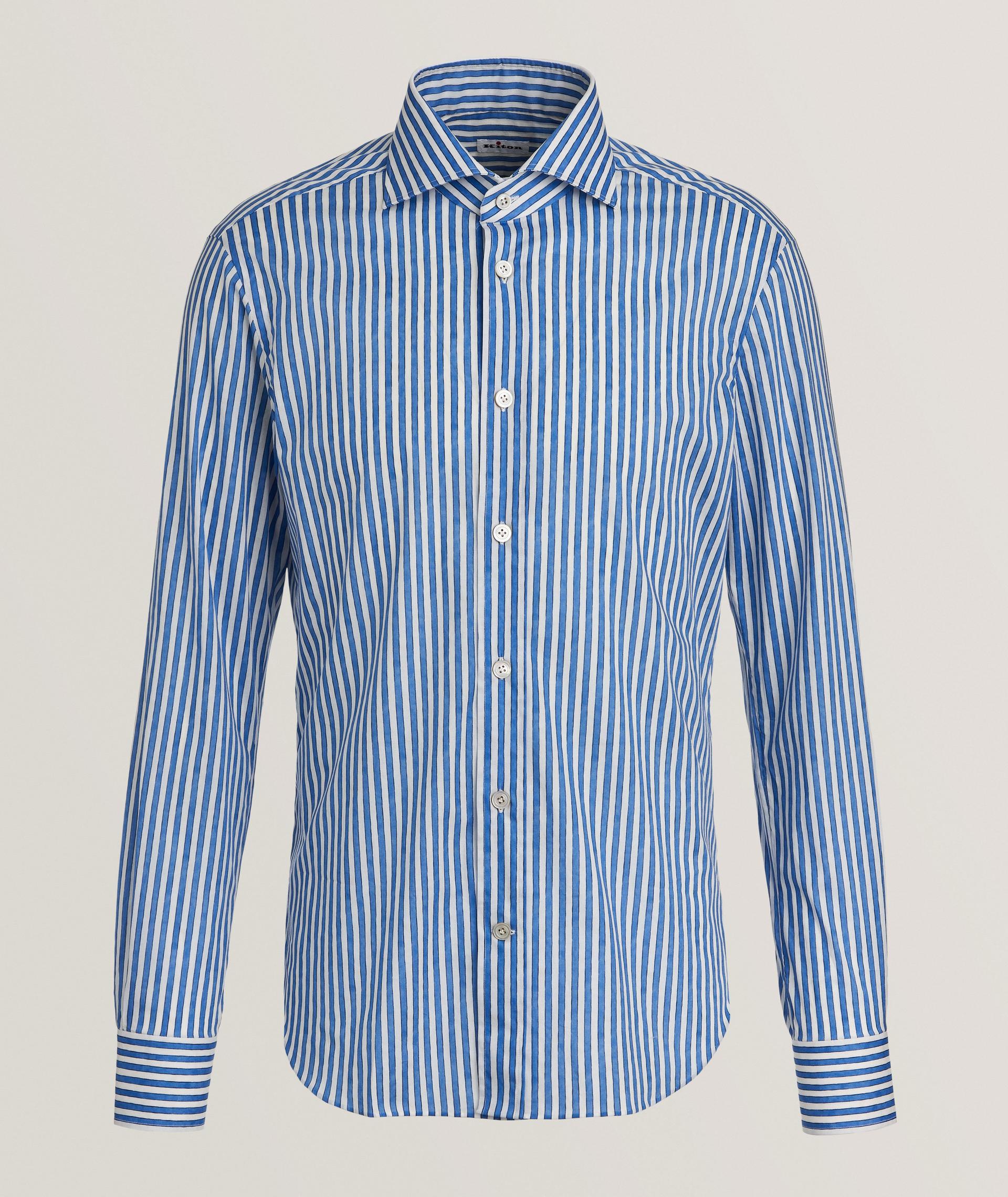 Chemise en coton à rayures image 0