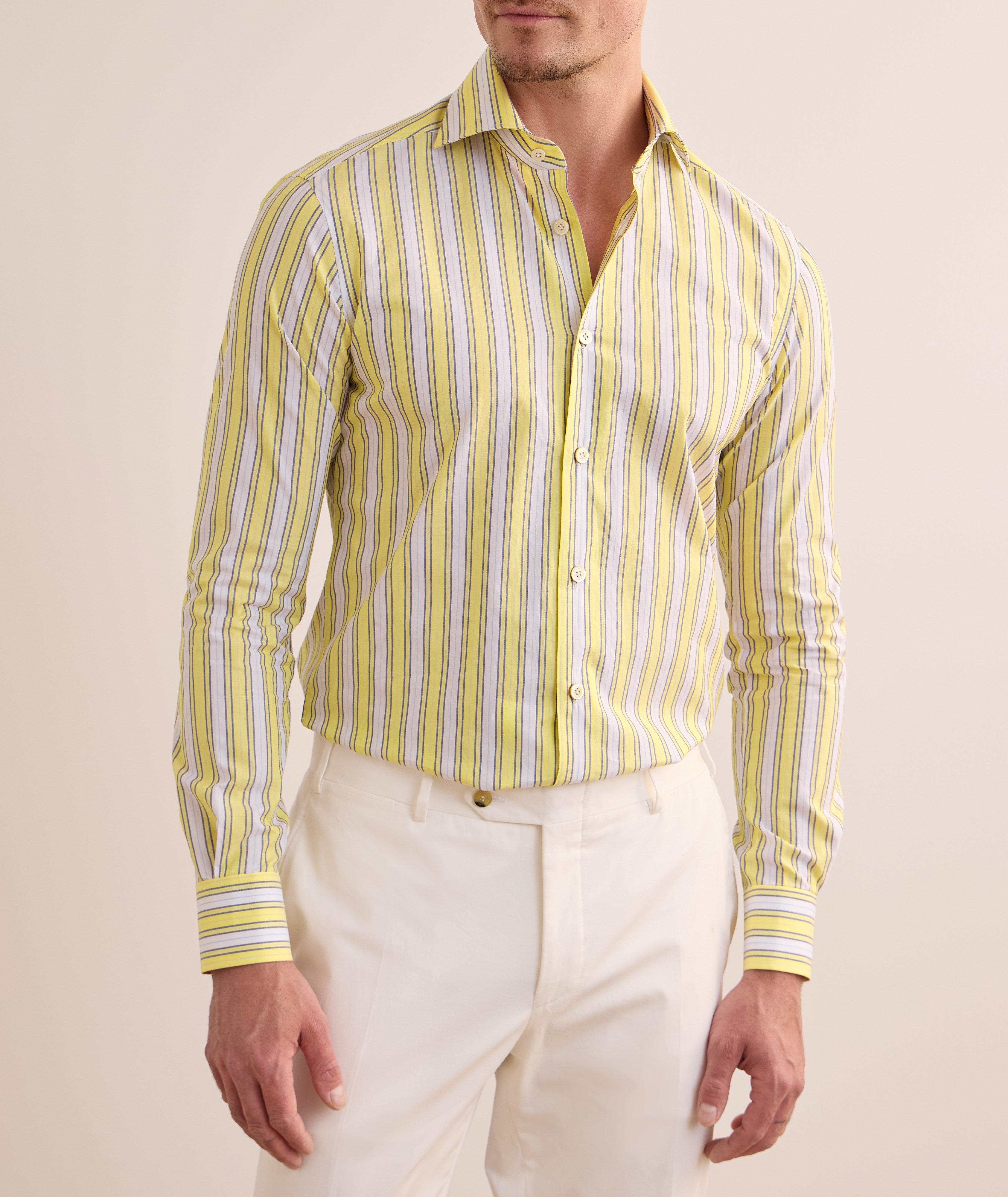 Large Stripe Cotton Shirt image 1