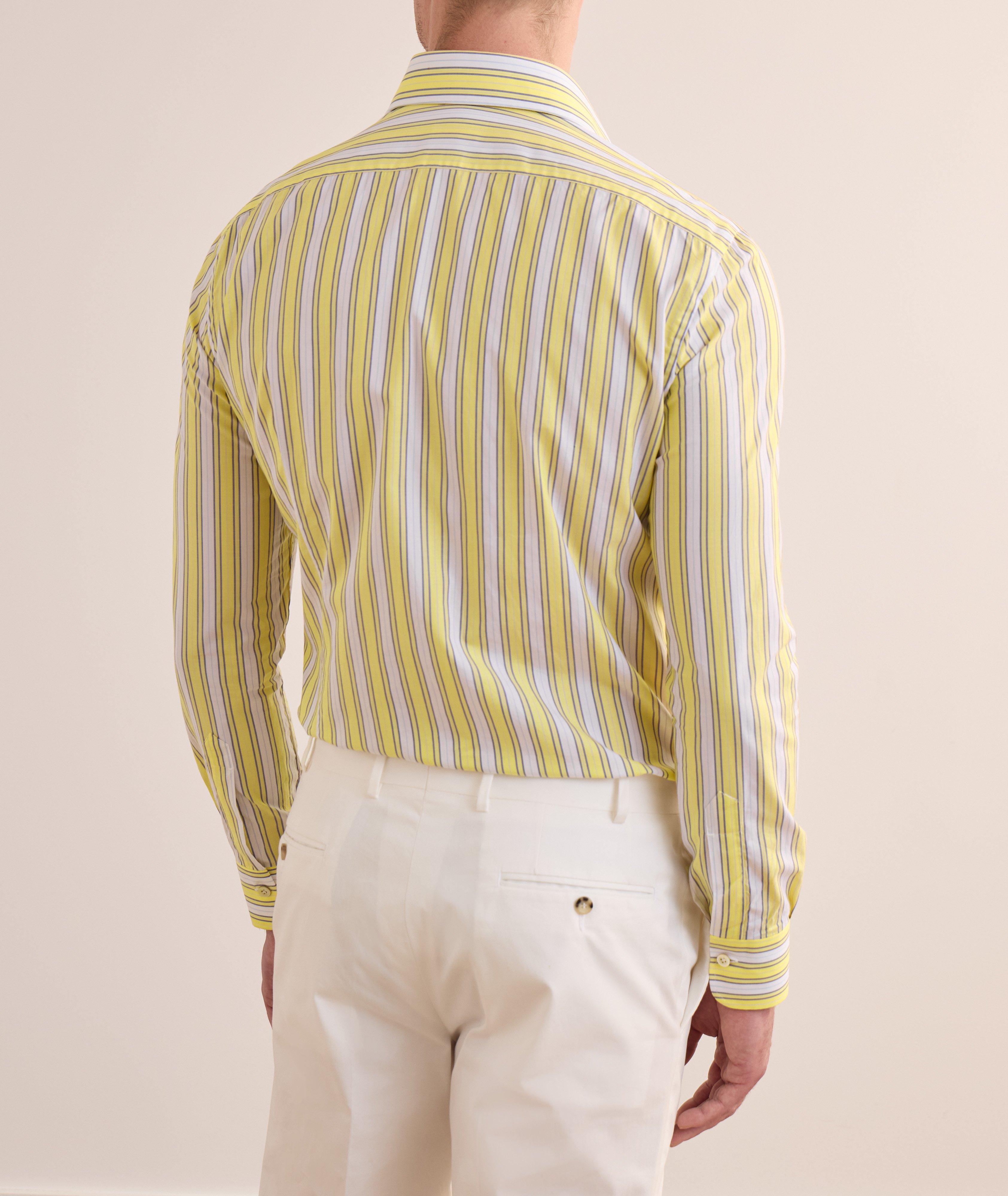 Large Stripe Cotton Shirt image 2