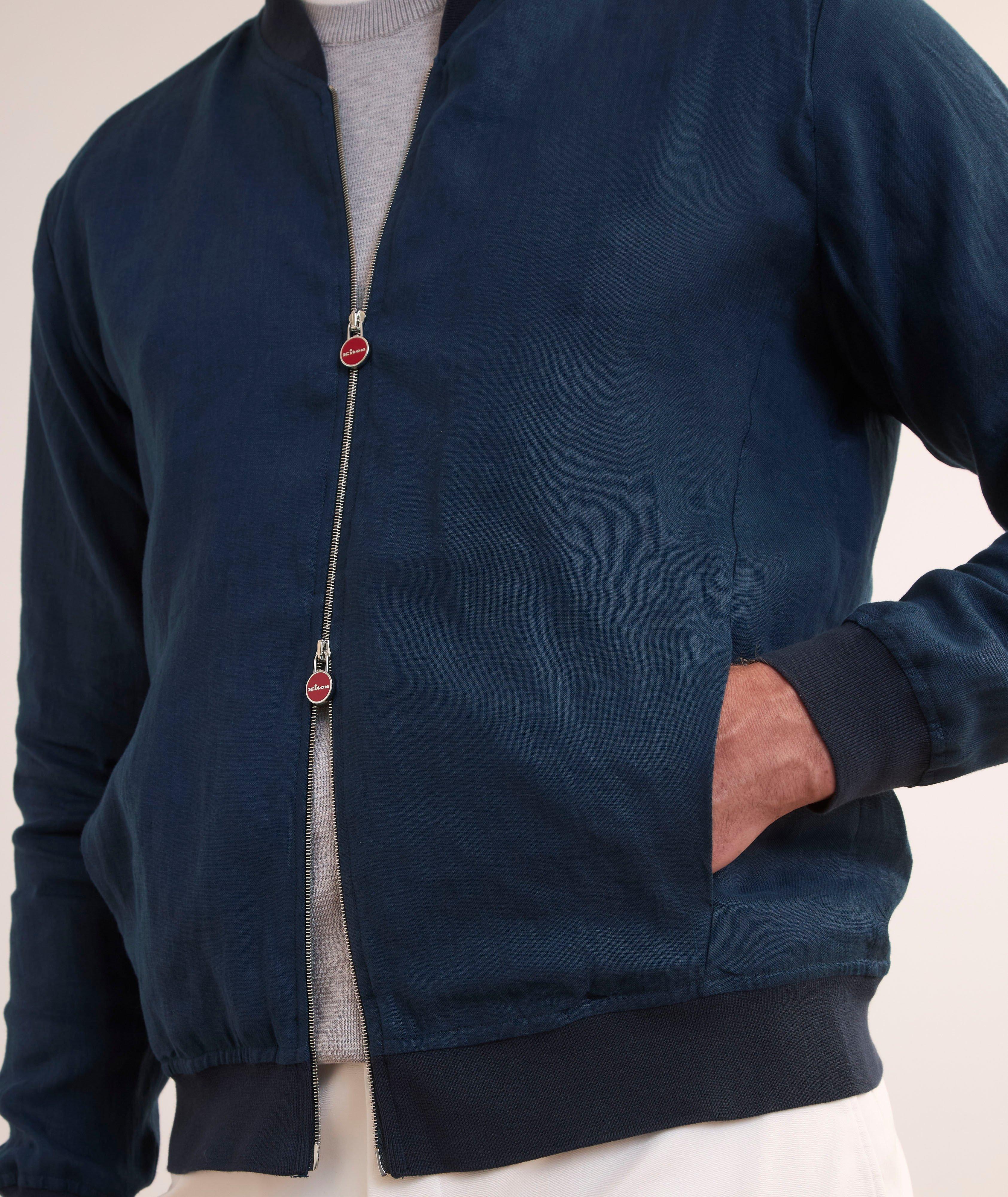 Pure Linen Bomber image 2