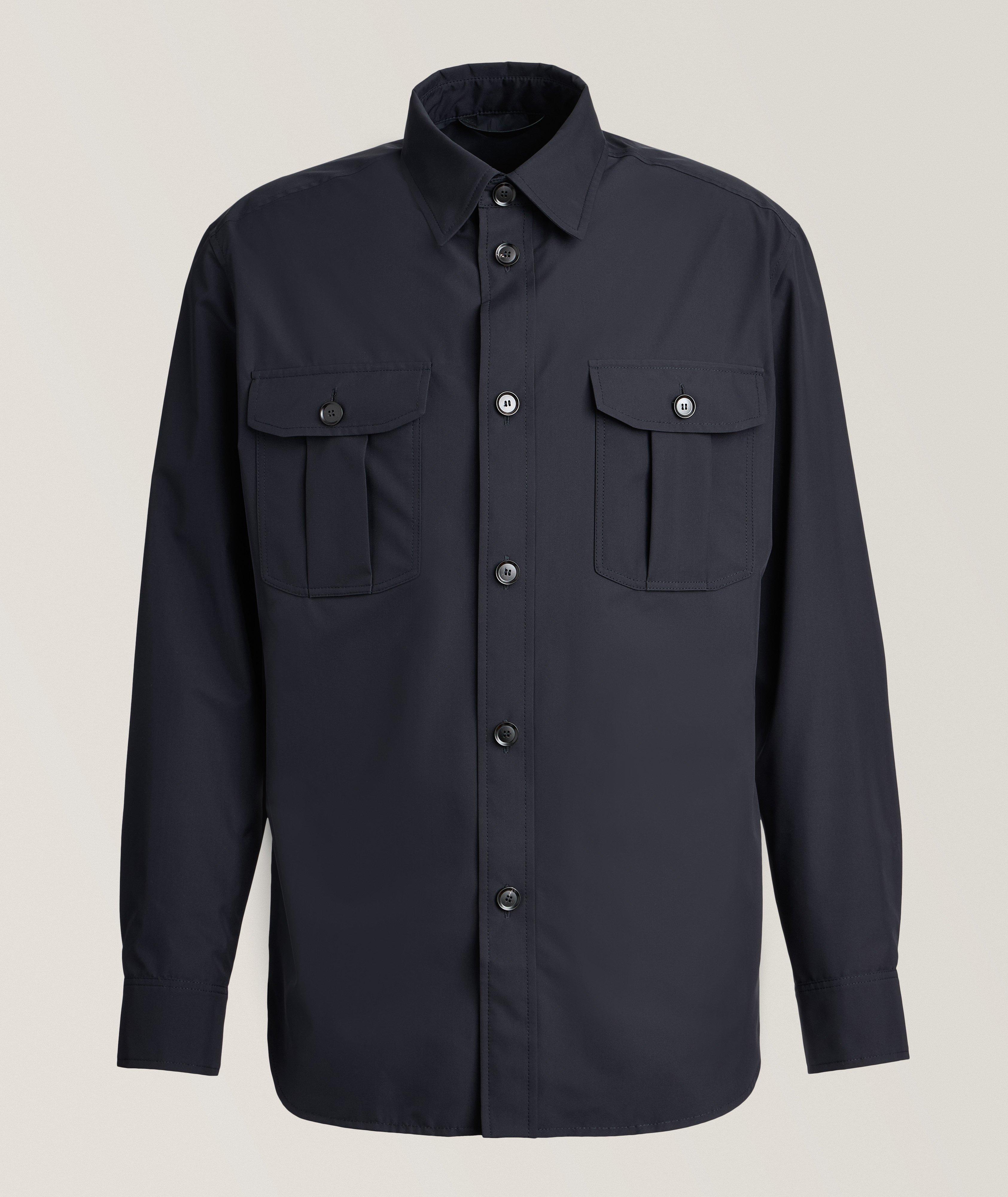 Vagabond Performa Silk Overshirt   image 0