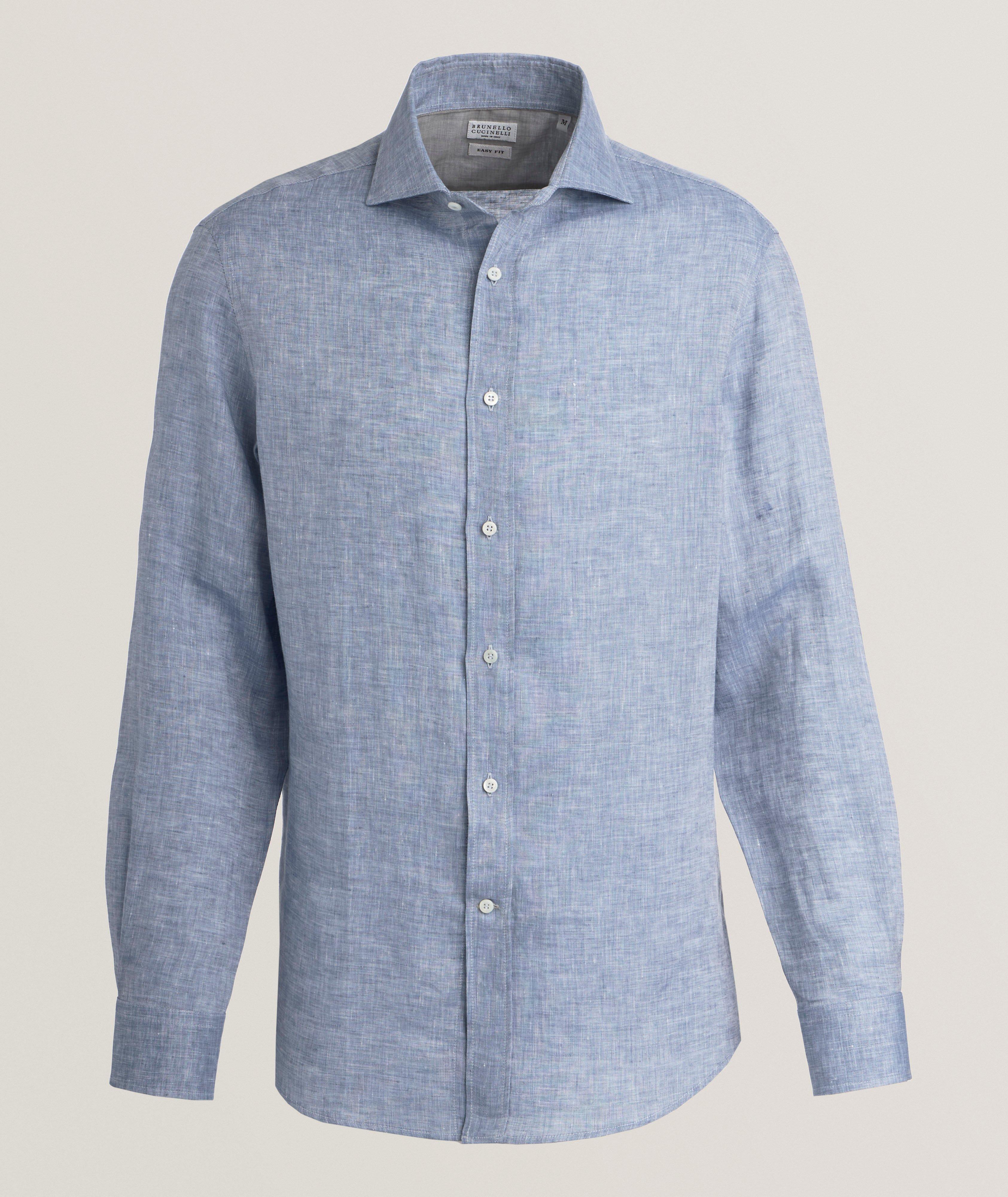 Easy-Fit Linen Shirt image 0