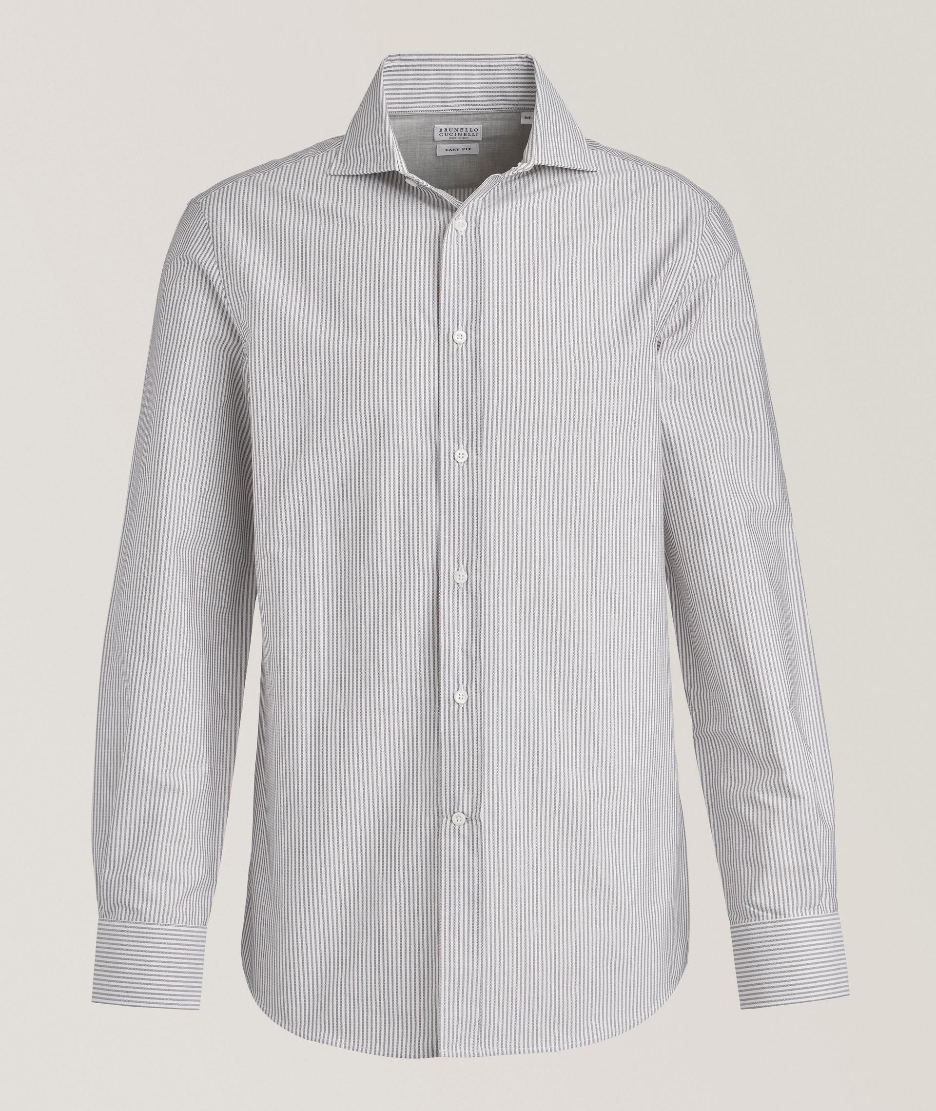 Chemise en coton à rayures image 0
