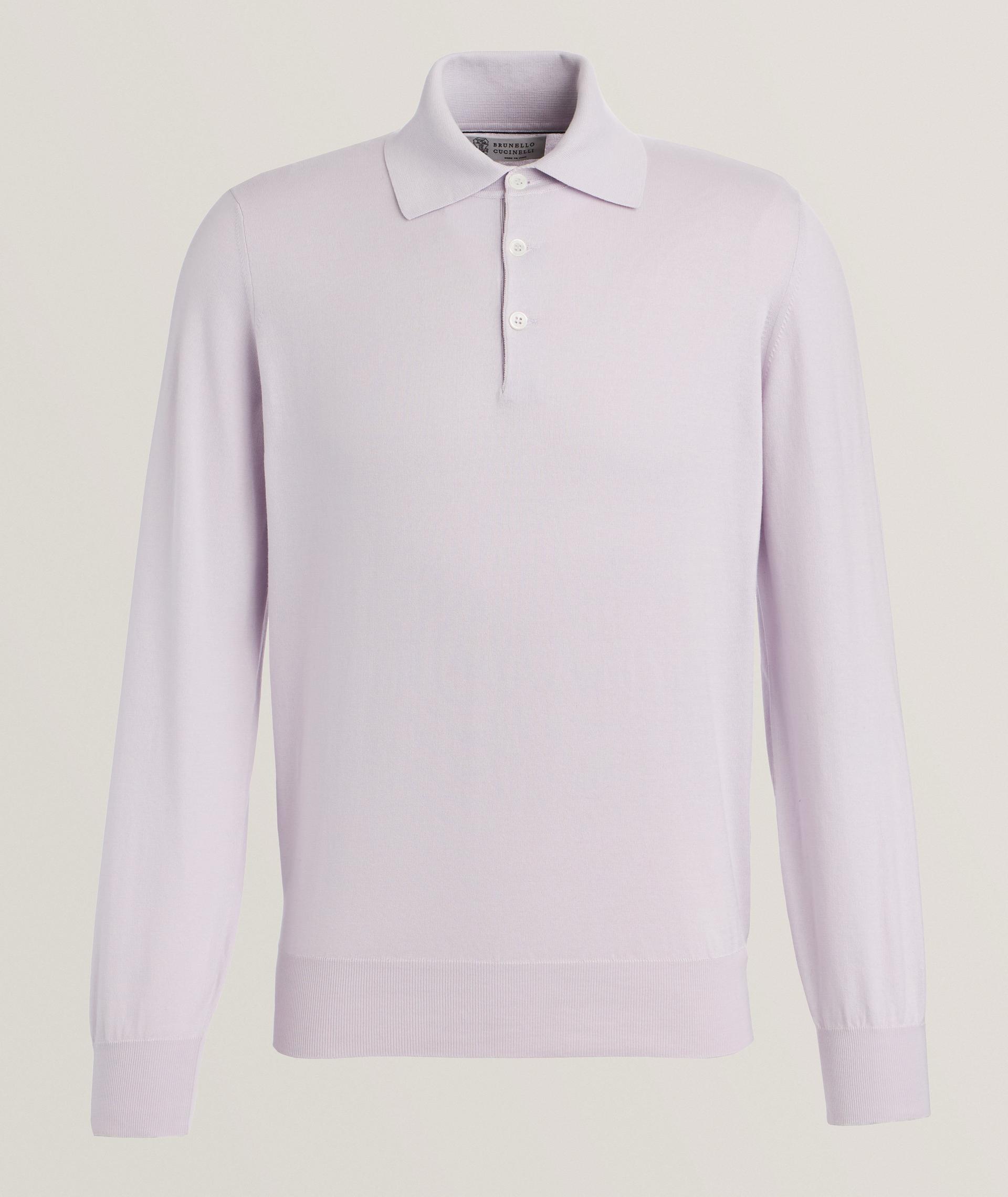 Cotton Polo Sweater image 0
