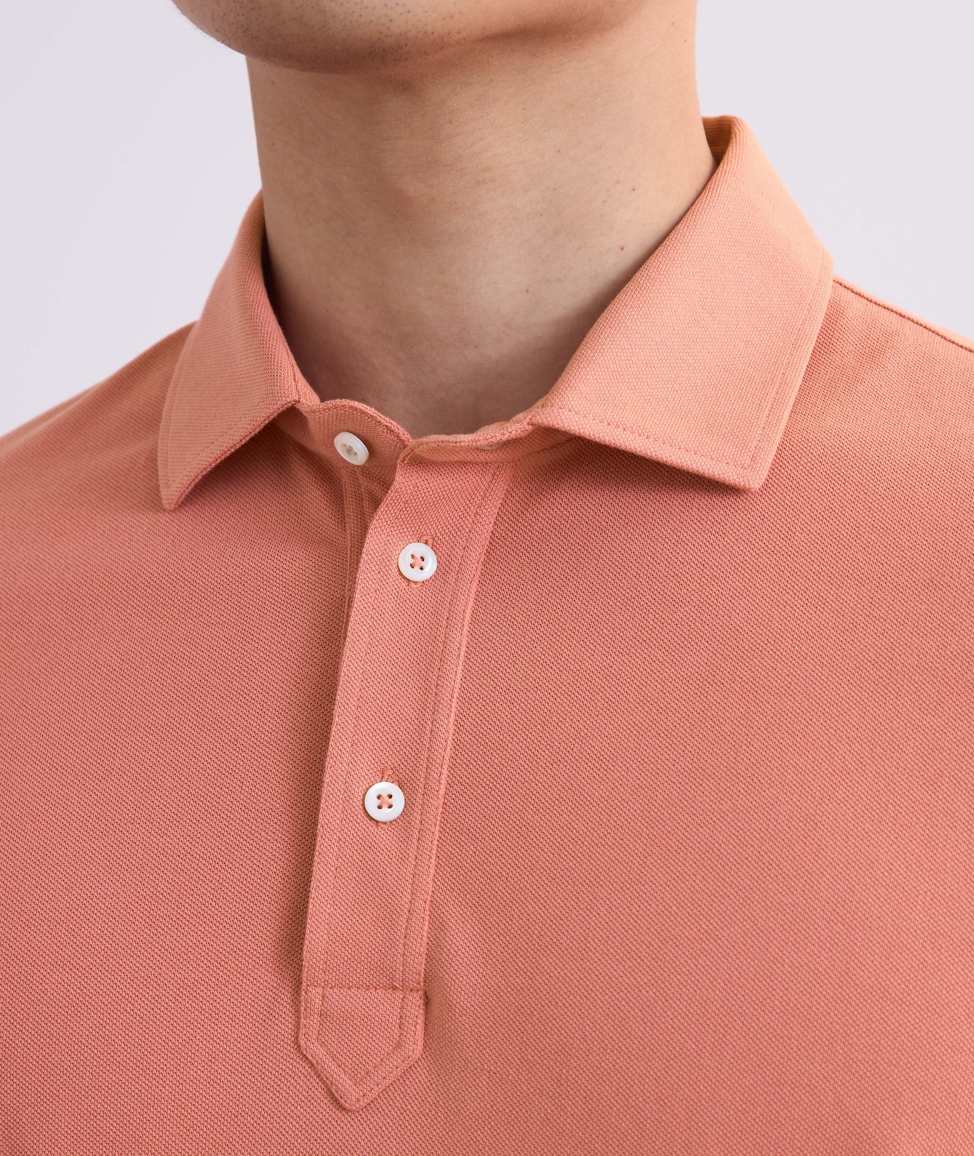 Cotton Jersey Polo Shirt image 3