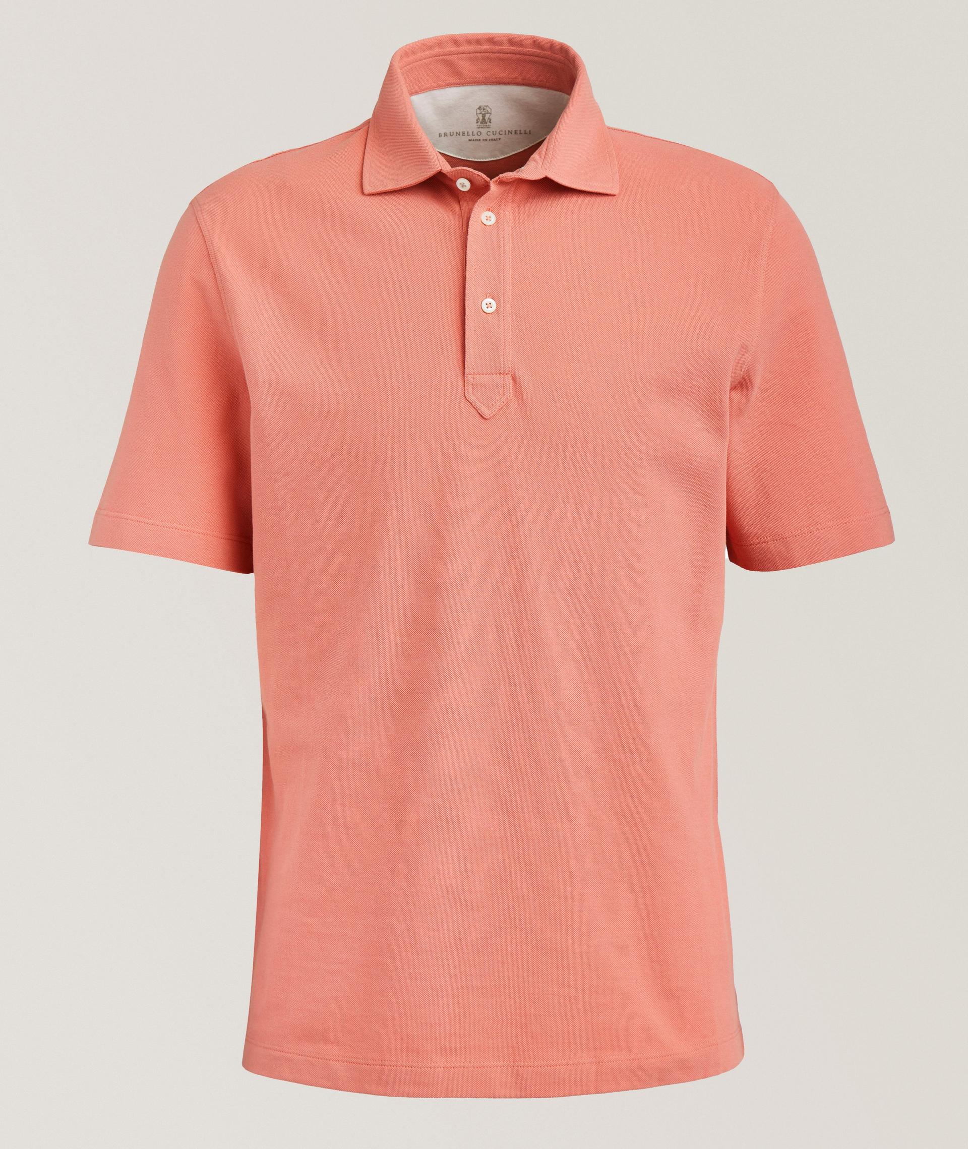 Polo en jersey de coton image 0