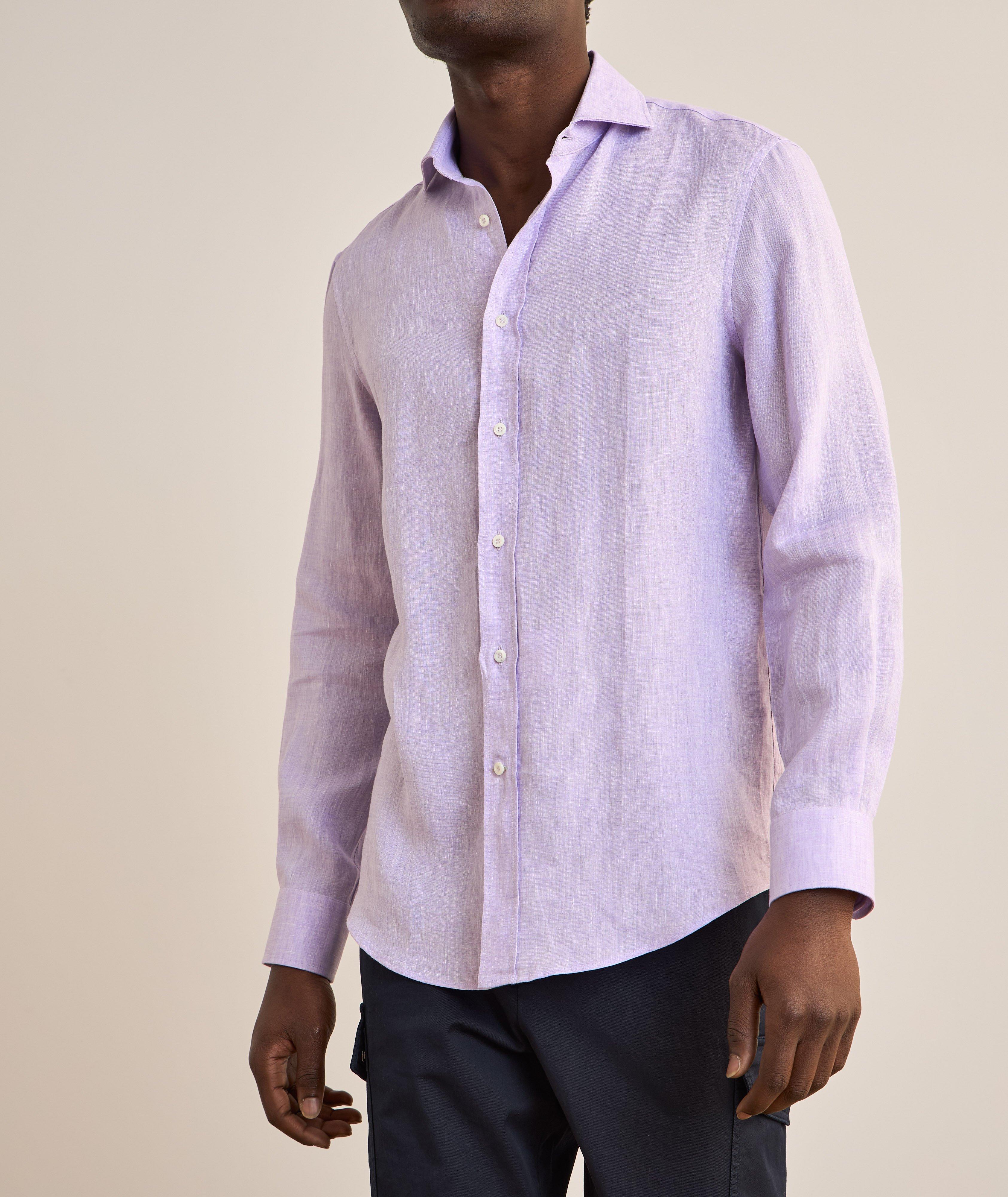 Easy-Fit Linen Shirt image 1