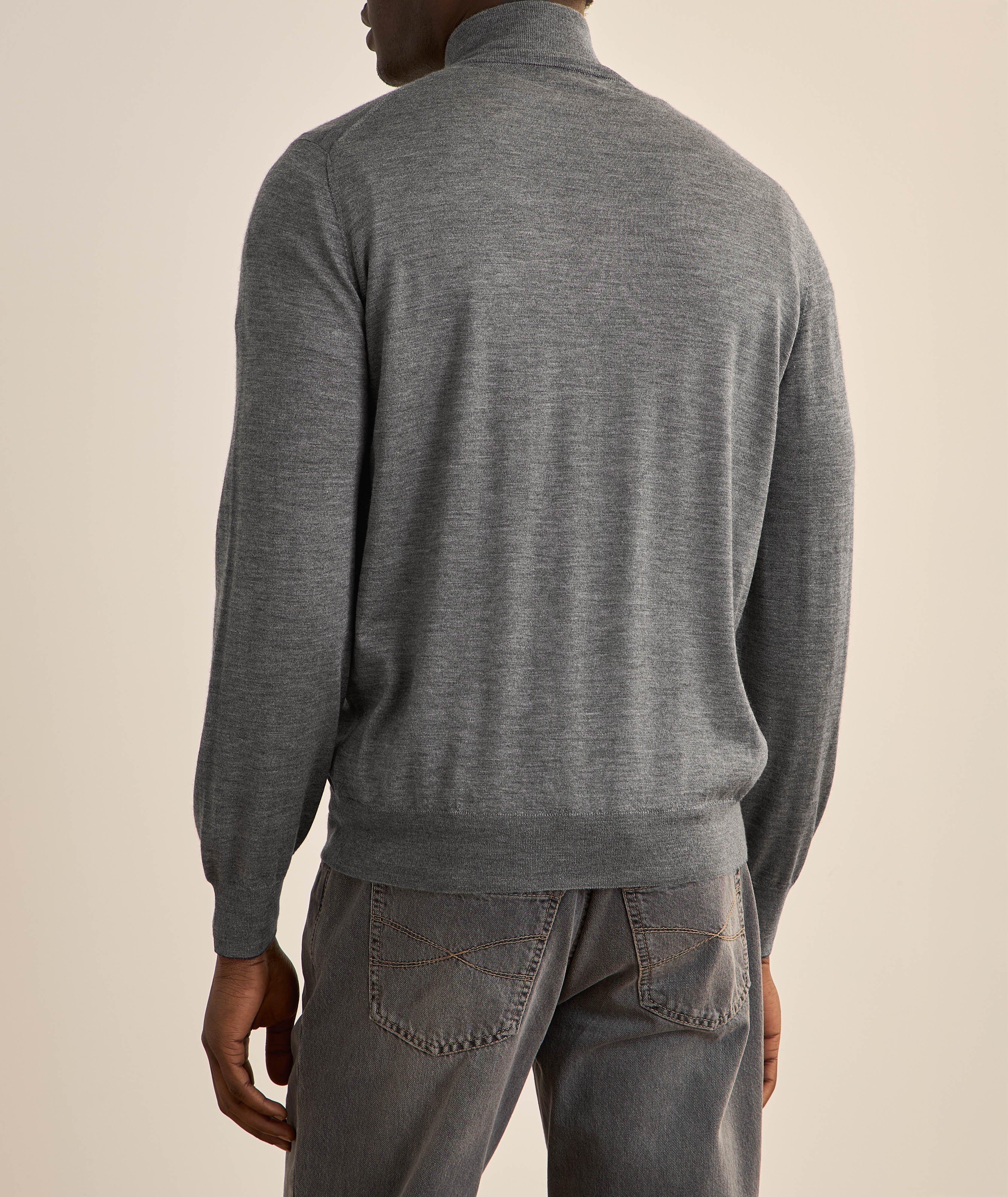 Cashmere-Silk Full-Zip Cardigan image 2