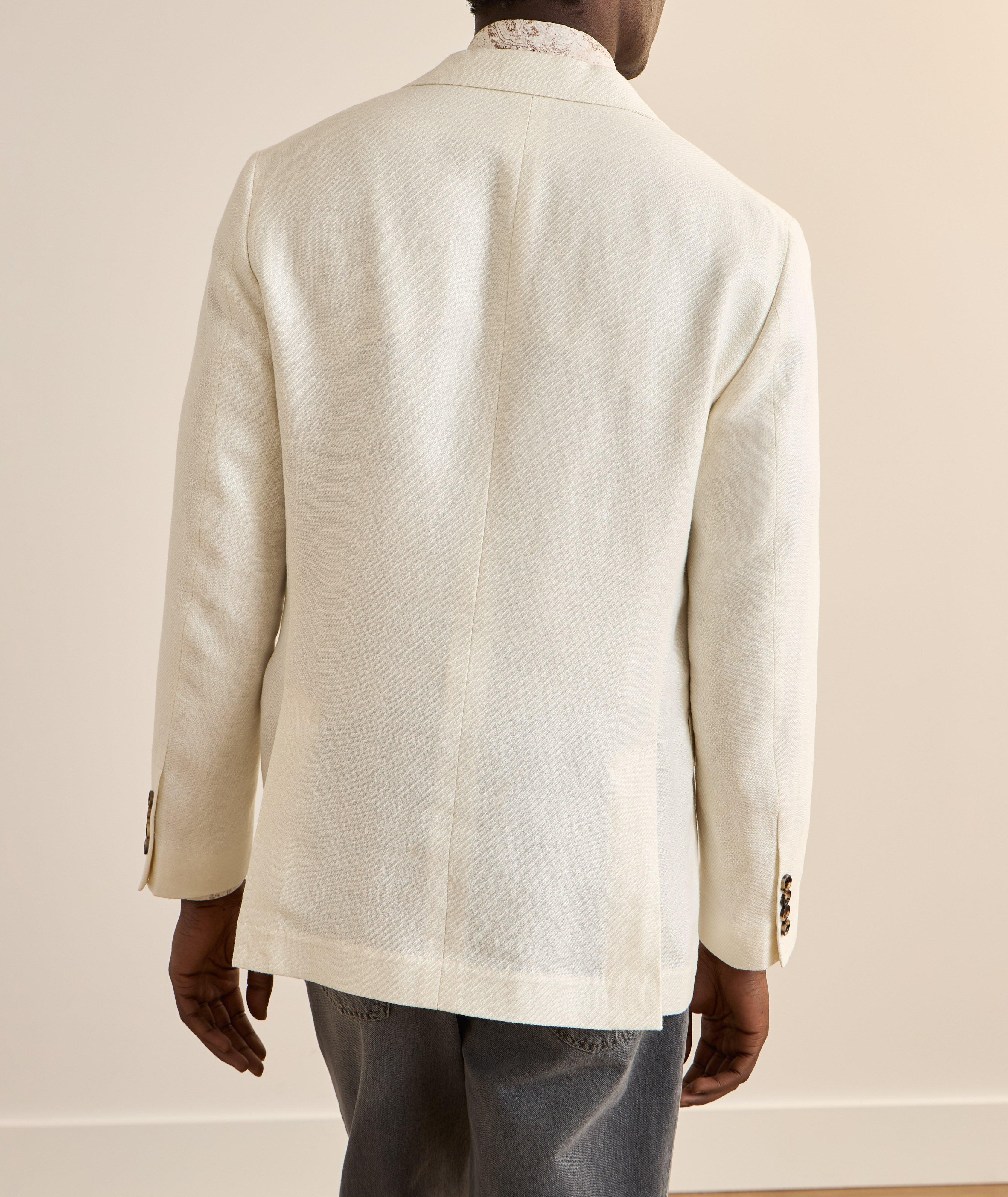 Linen, Wool & Silk Twill Sport Jacket image 2