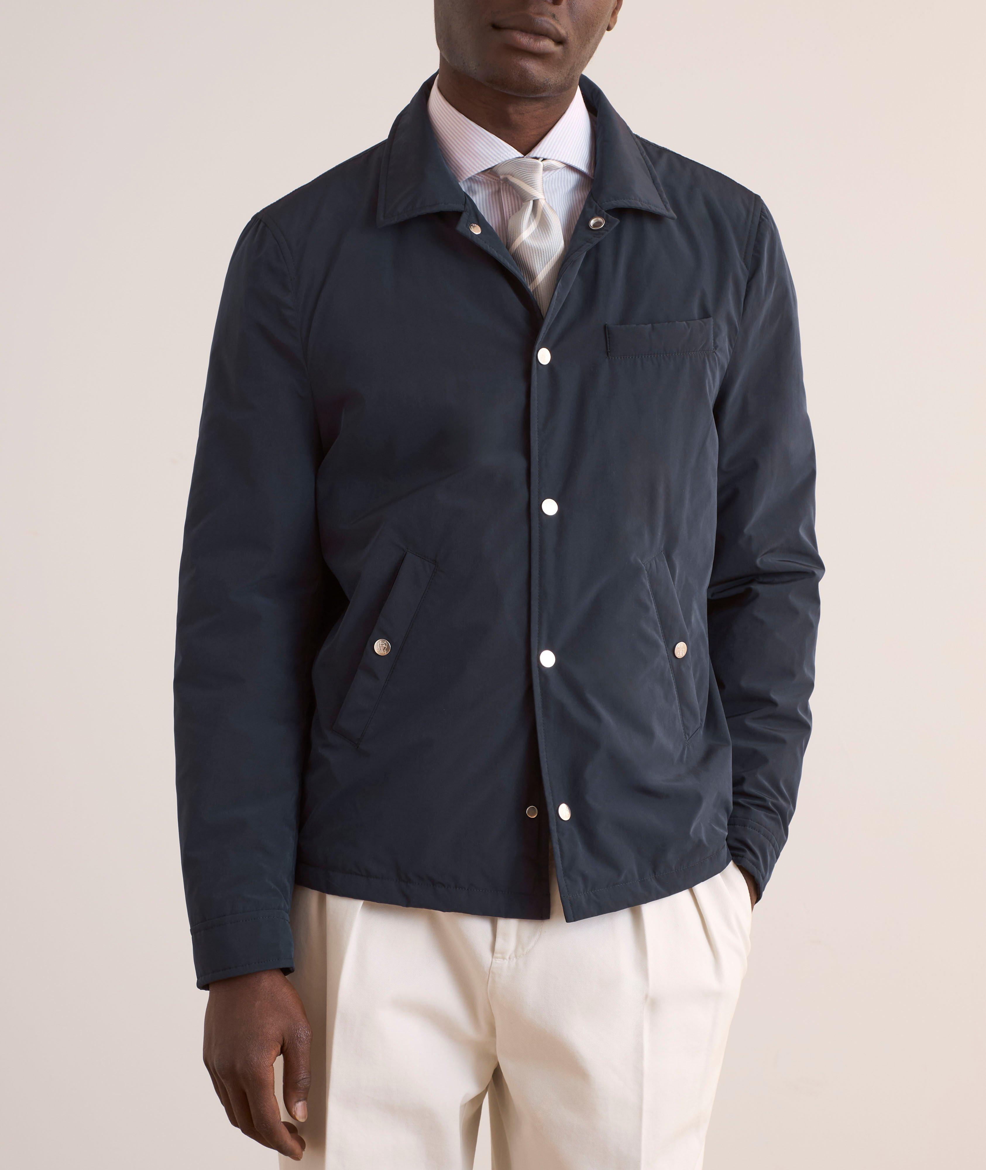 Blouson matelassé de style ouvrier en nylon image 1