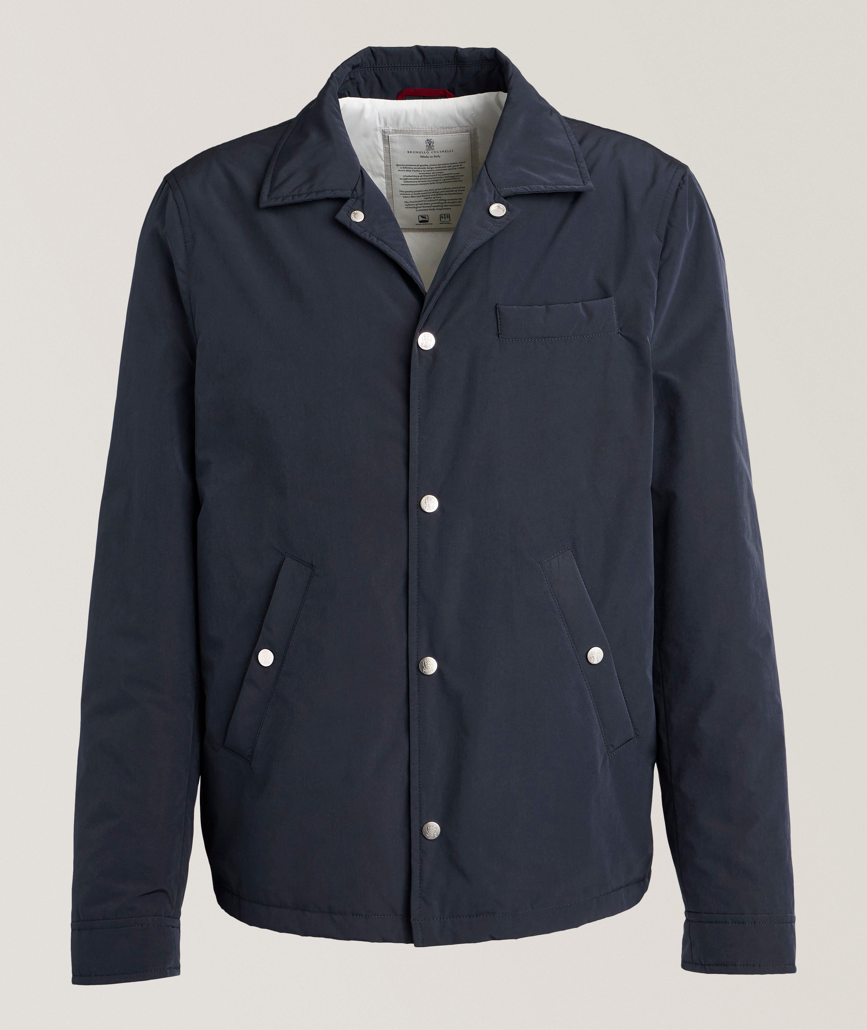 Nylon Padded Shirt Jacket image 0