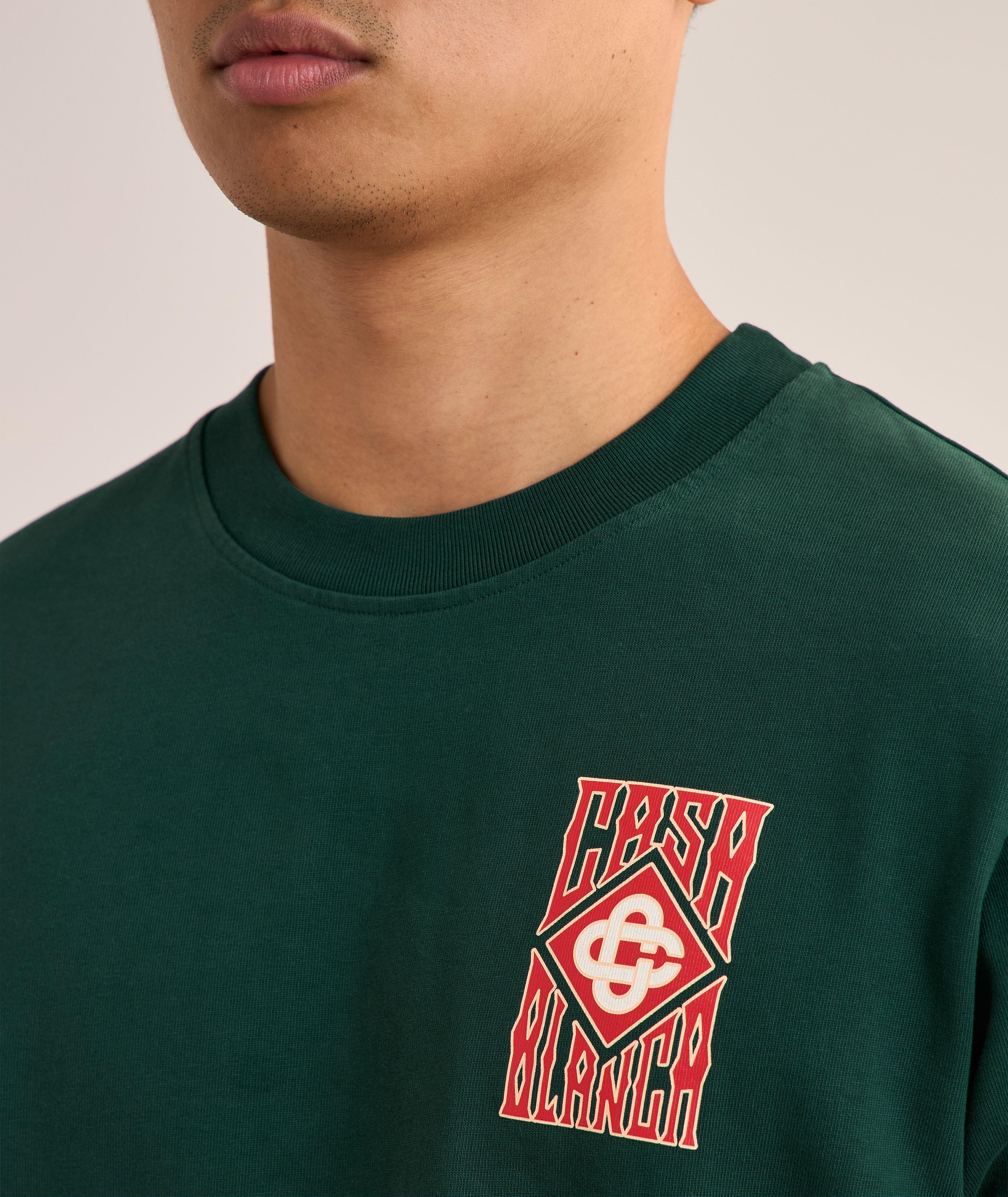 Gothic Casa Way Logo Cotton T-Shirt  image 4