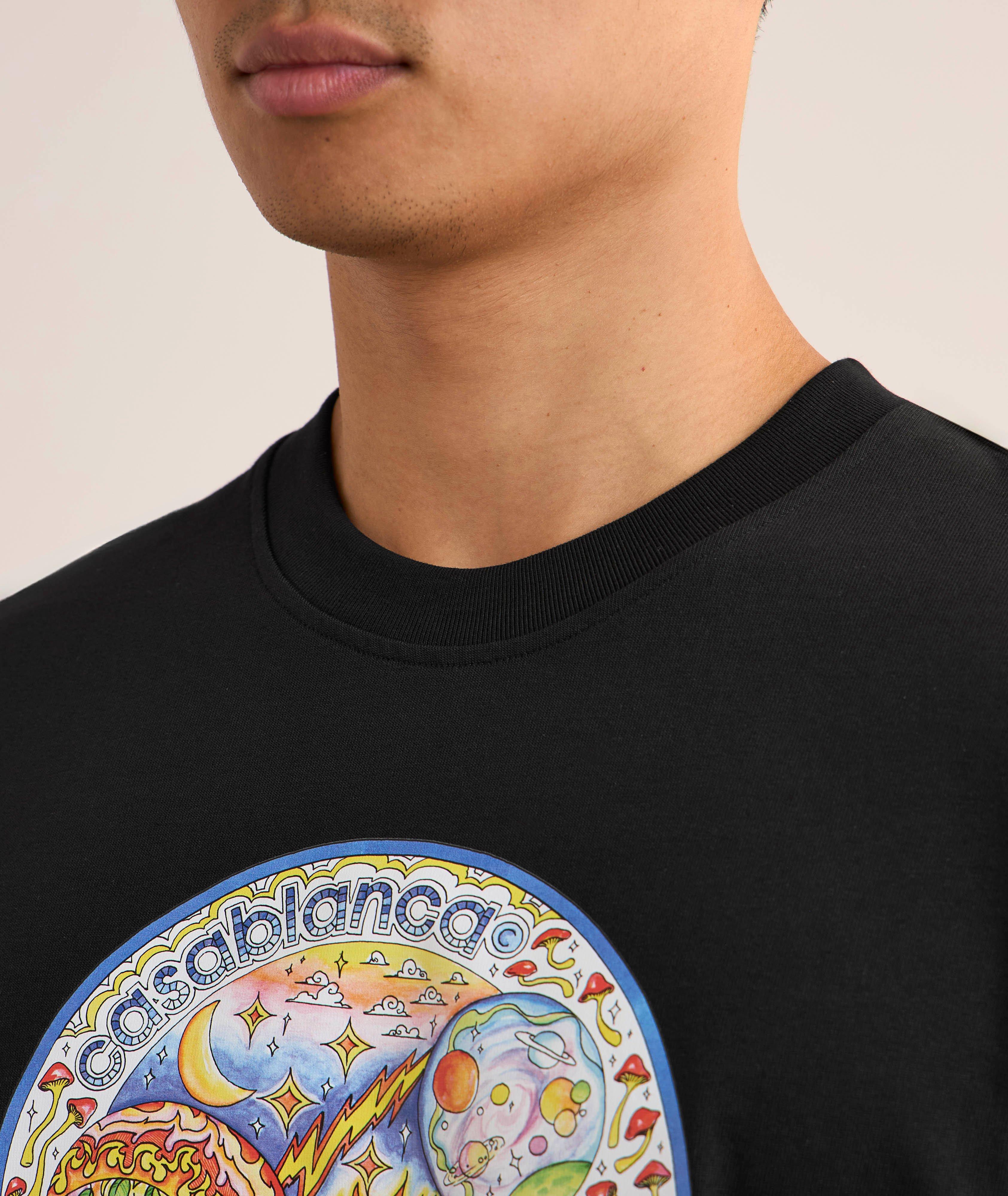 Four Elements Graphic Cotton T-Shirt image 3