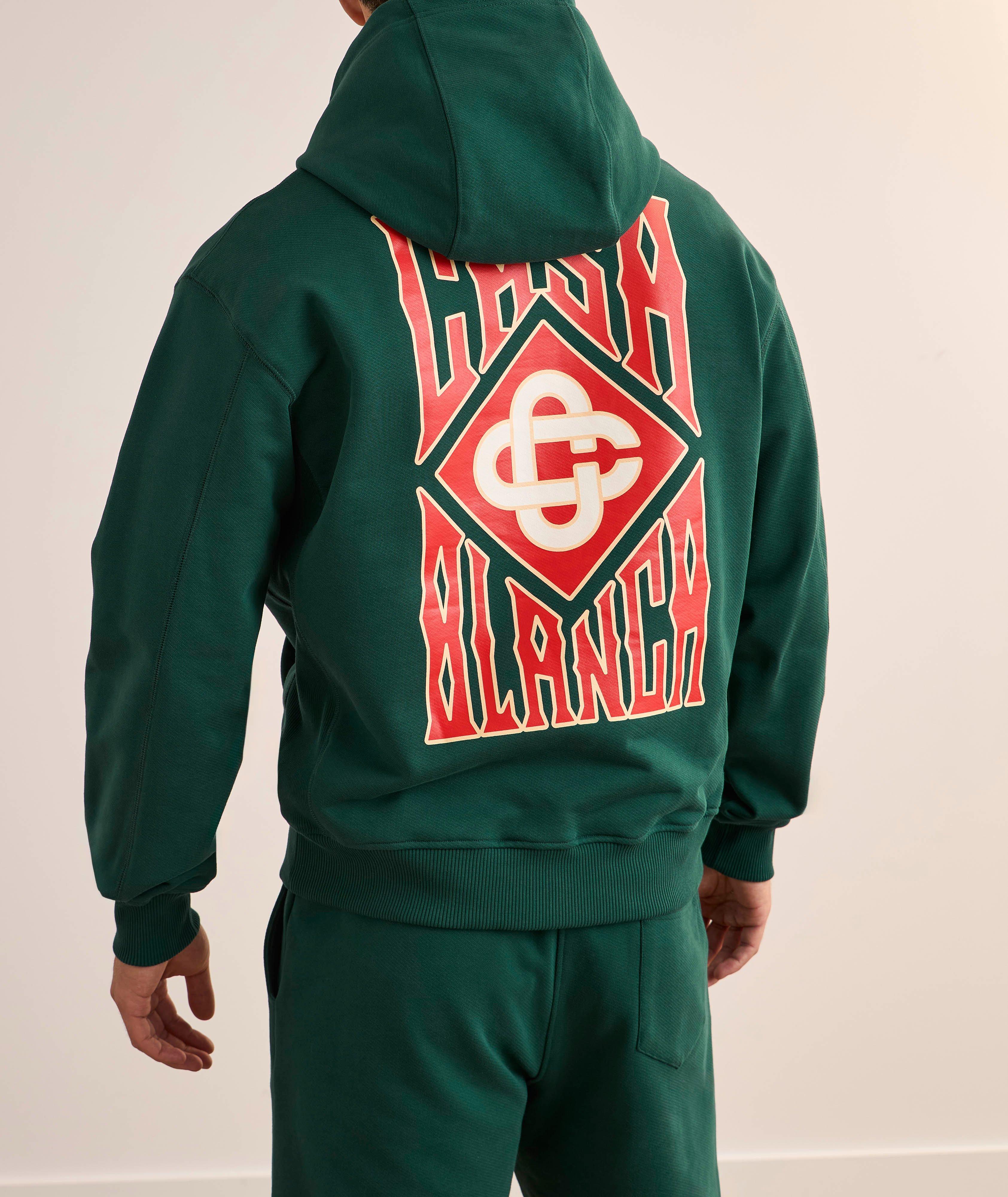Gothic Logo Hooded Sweater image 3