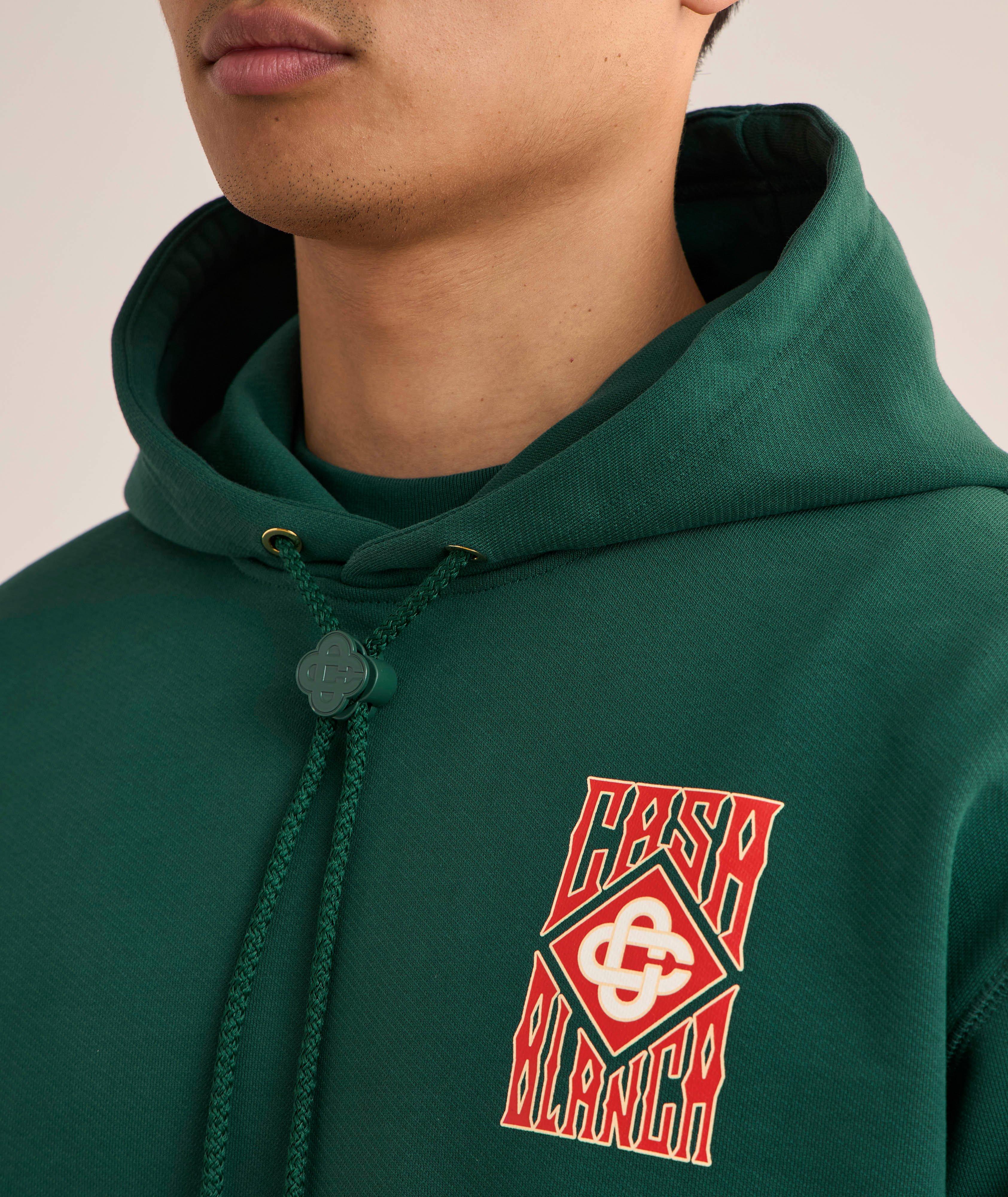 Gothic Logo Hooded Sweater image 4