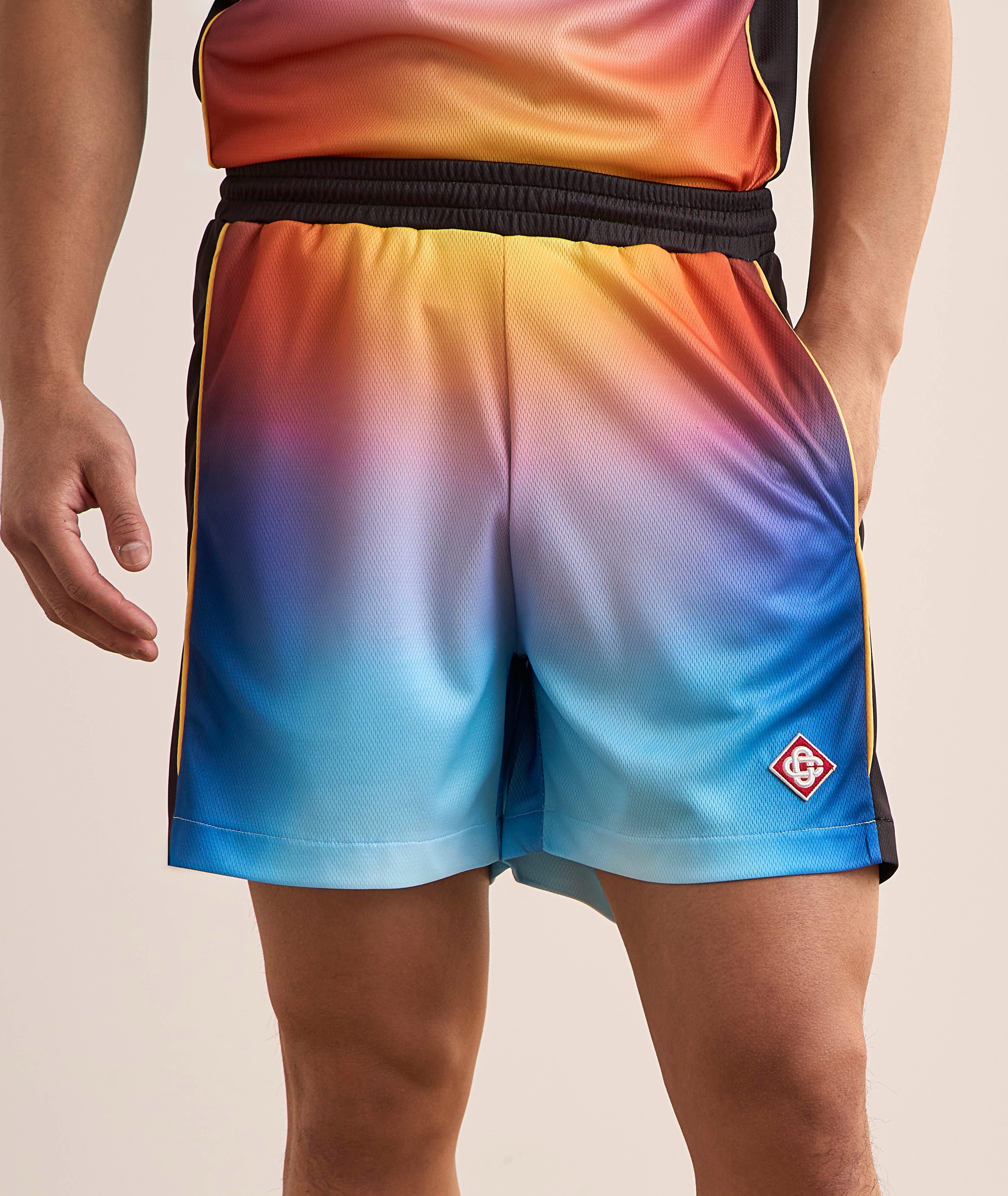 Gradient Mesh Soccer Shorts  image 1