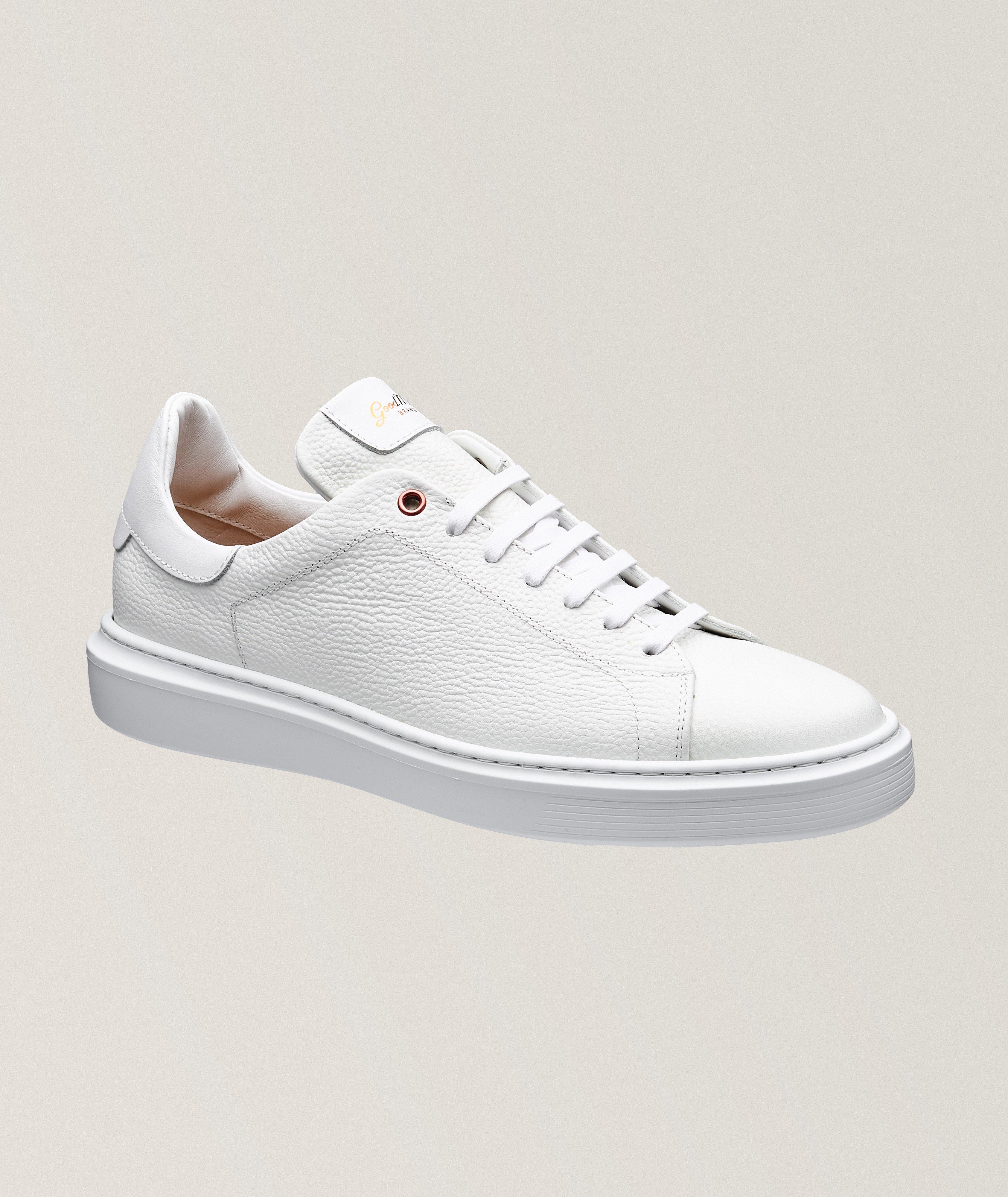 Good Man Brand Legend London Pebbled Leather Sneakers