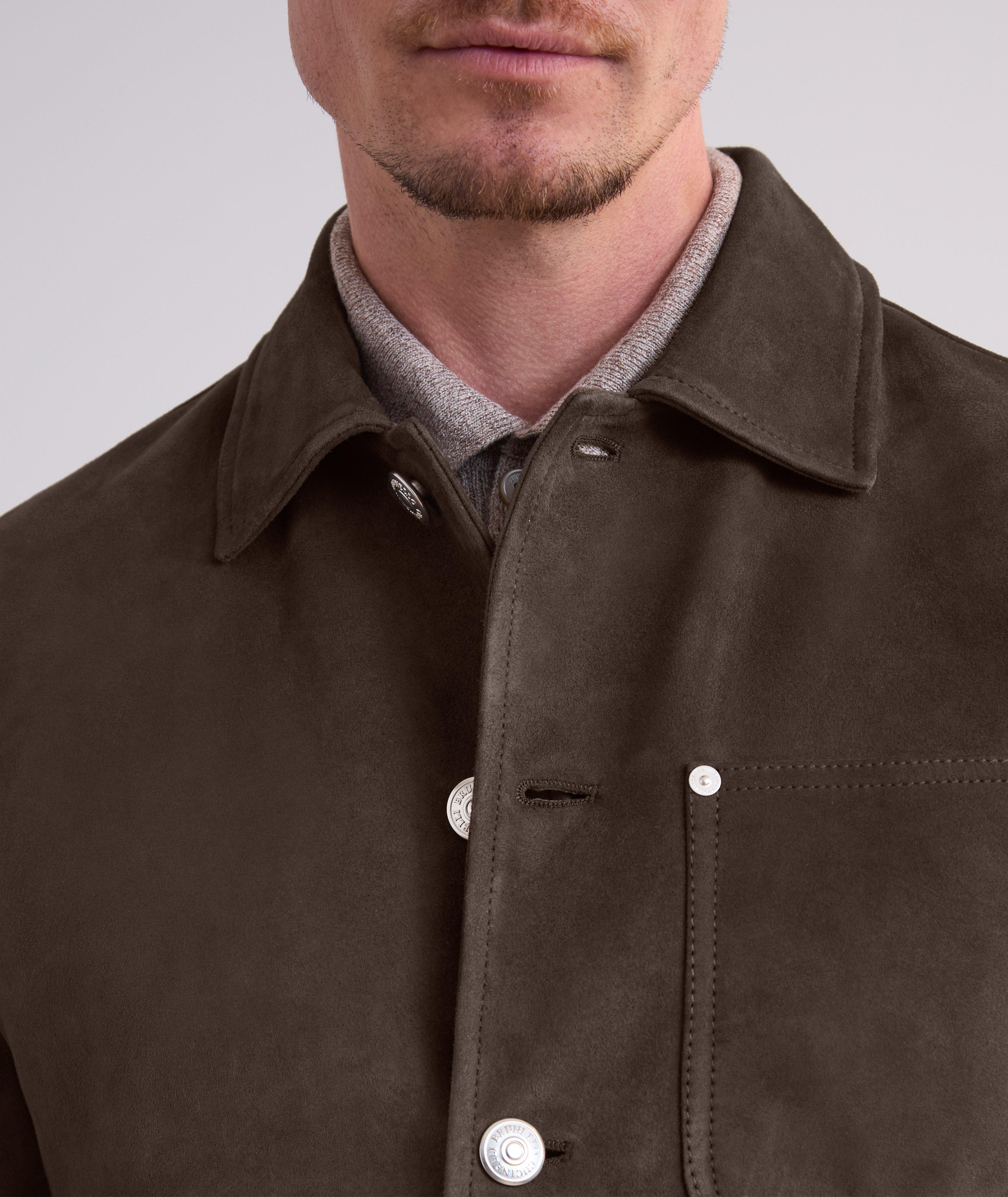 Blouson en suède image 4