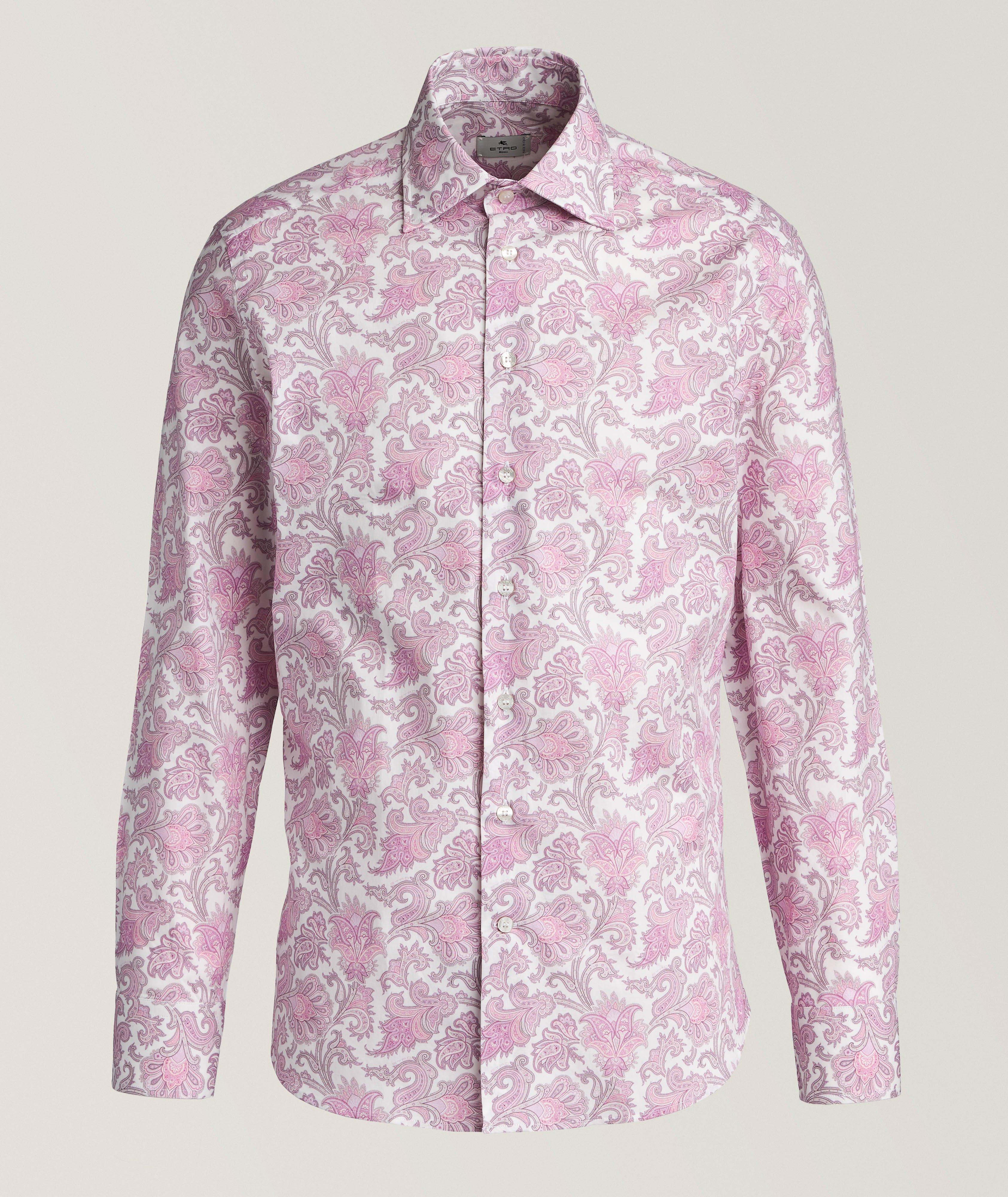 Etro Paisley Stretch-Cotton Shirt 