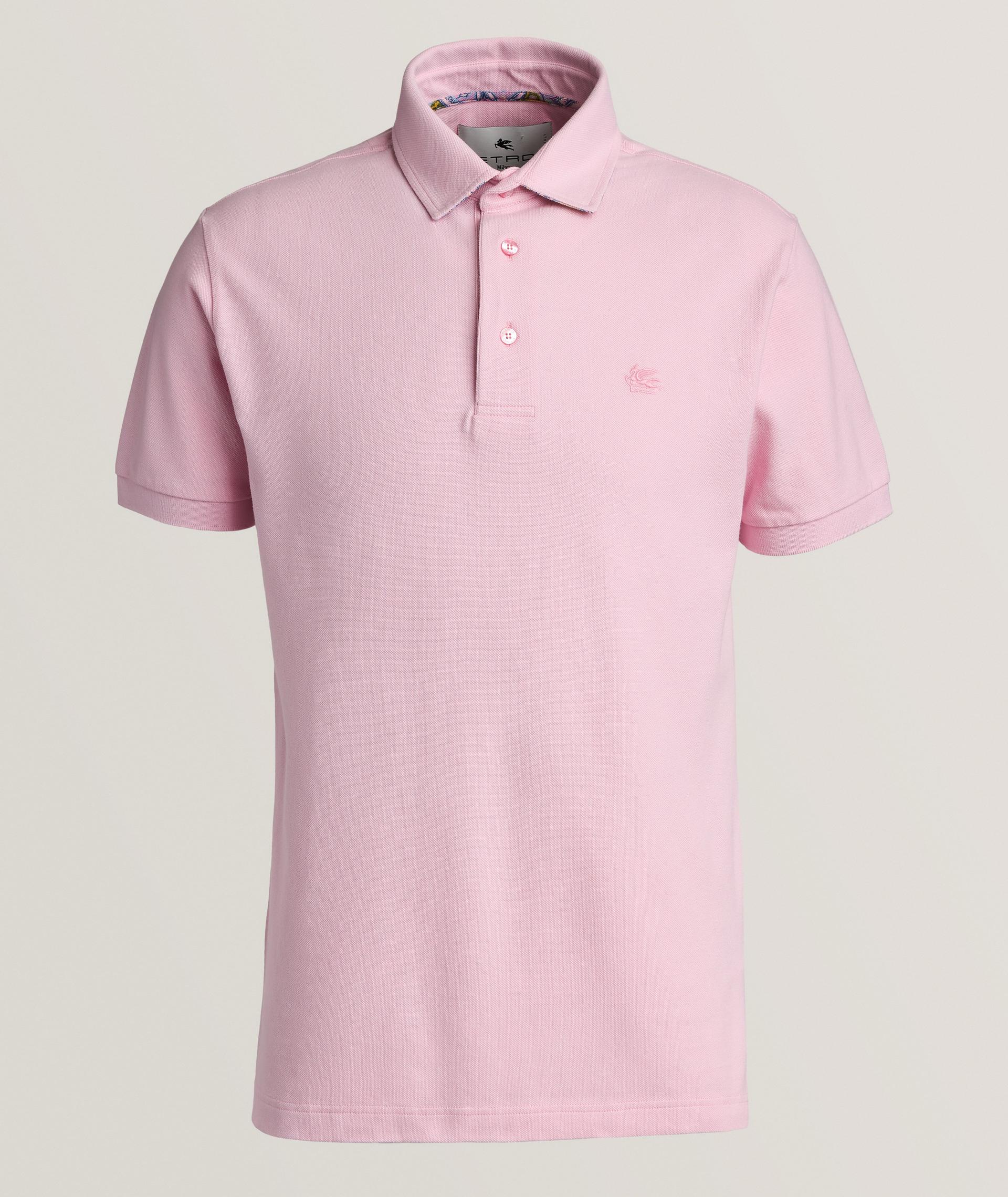 Paisley-Under Collar Cotton Polo image 0