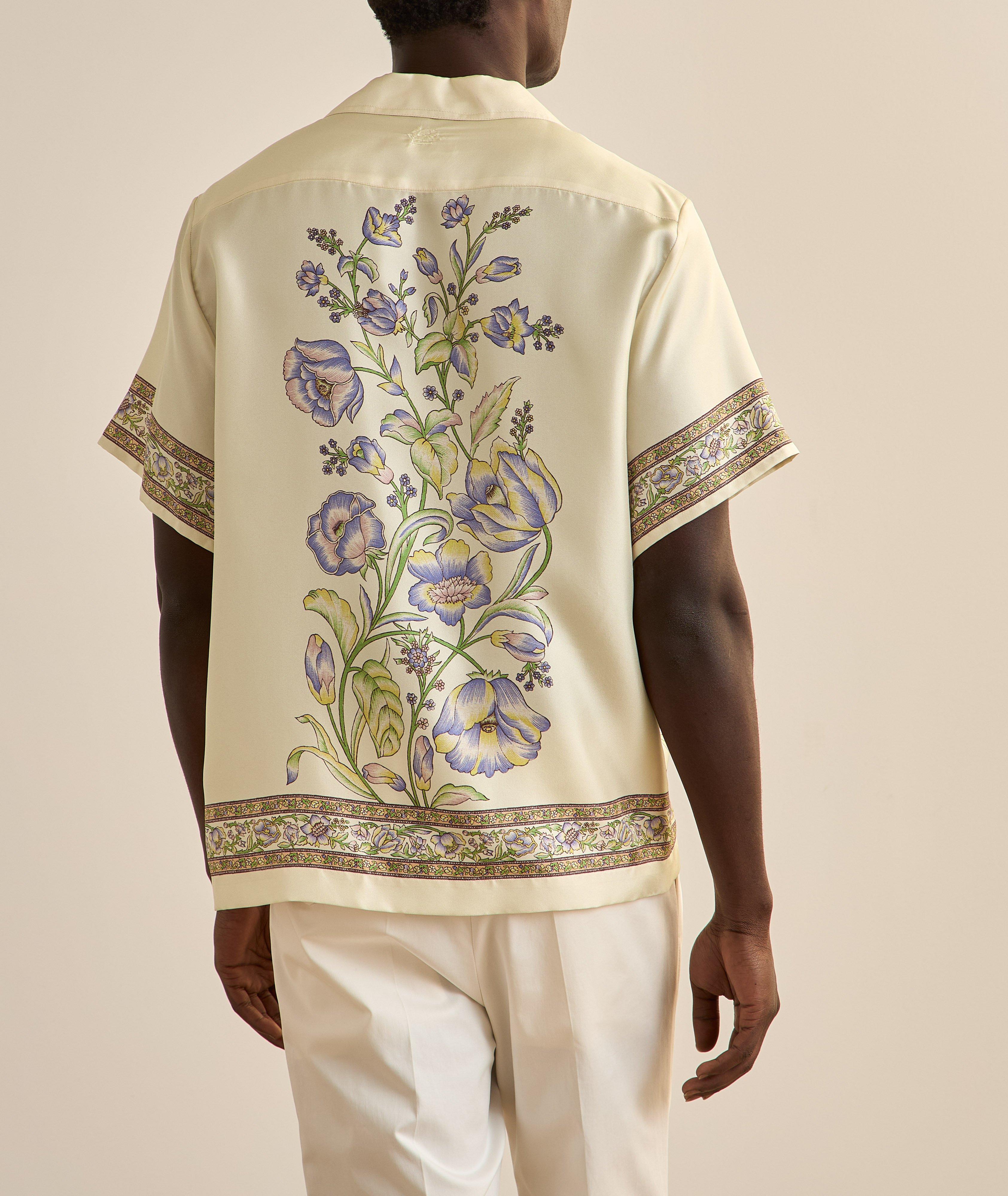 Floral Silk Bowling Shirt  image 2