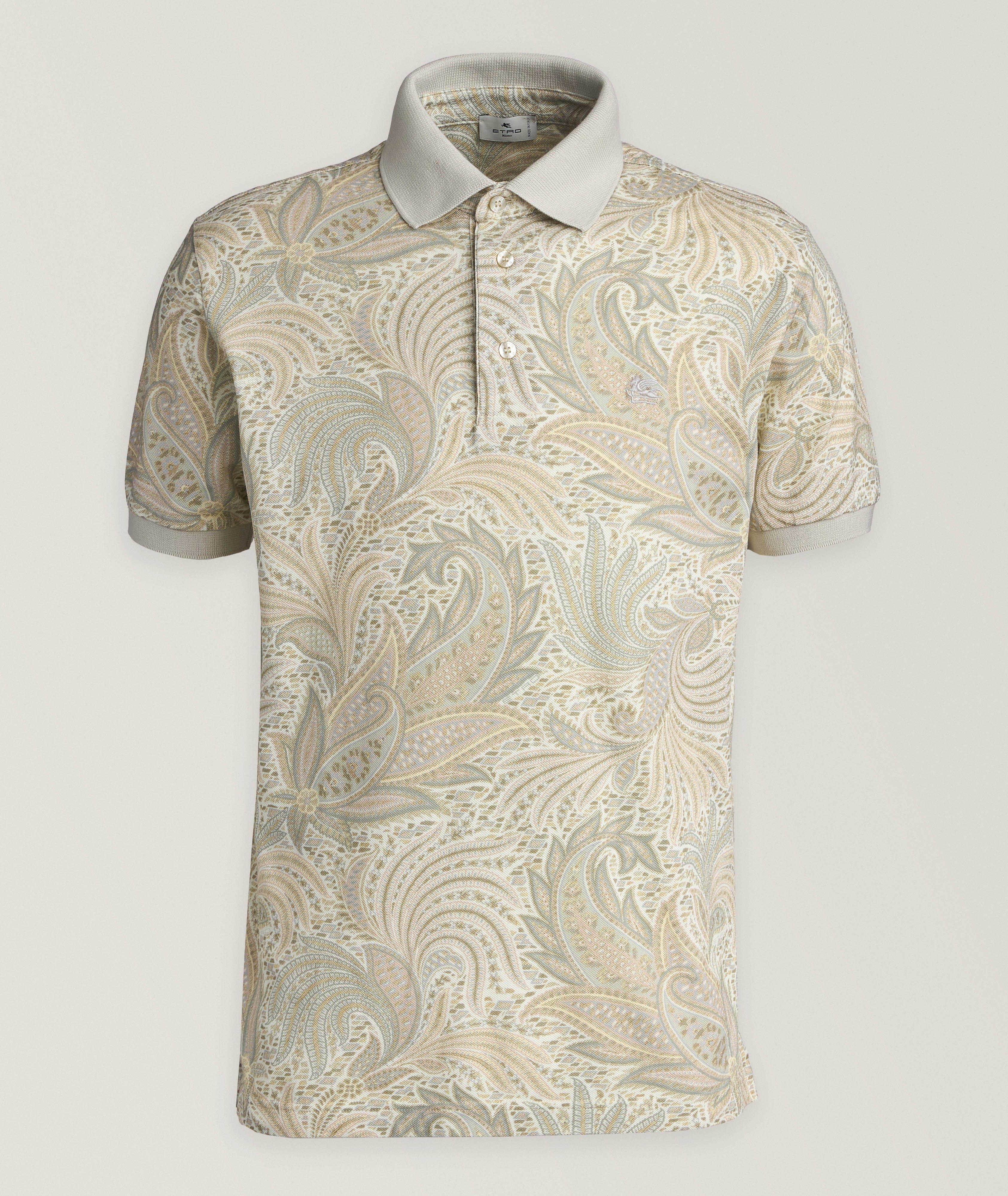 Paisley Cotton Polo image 0