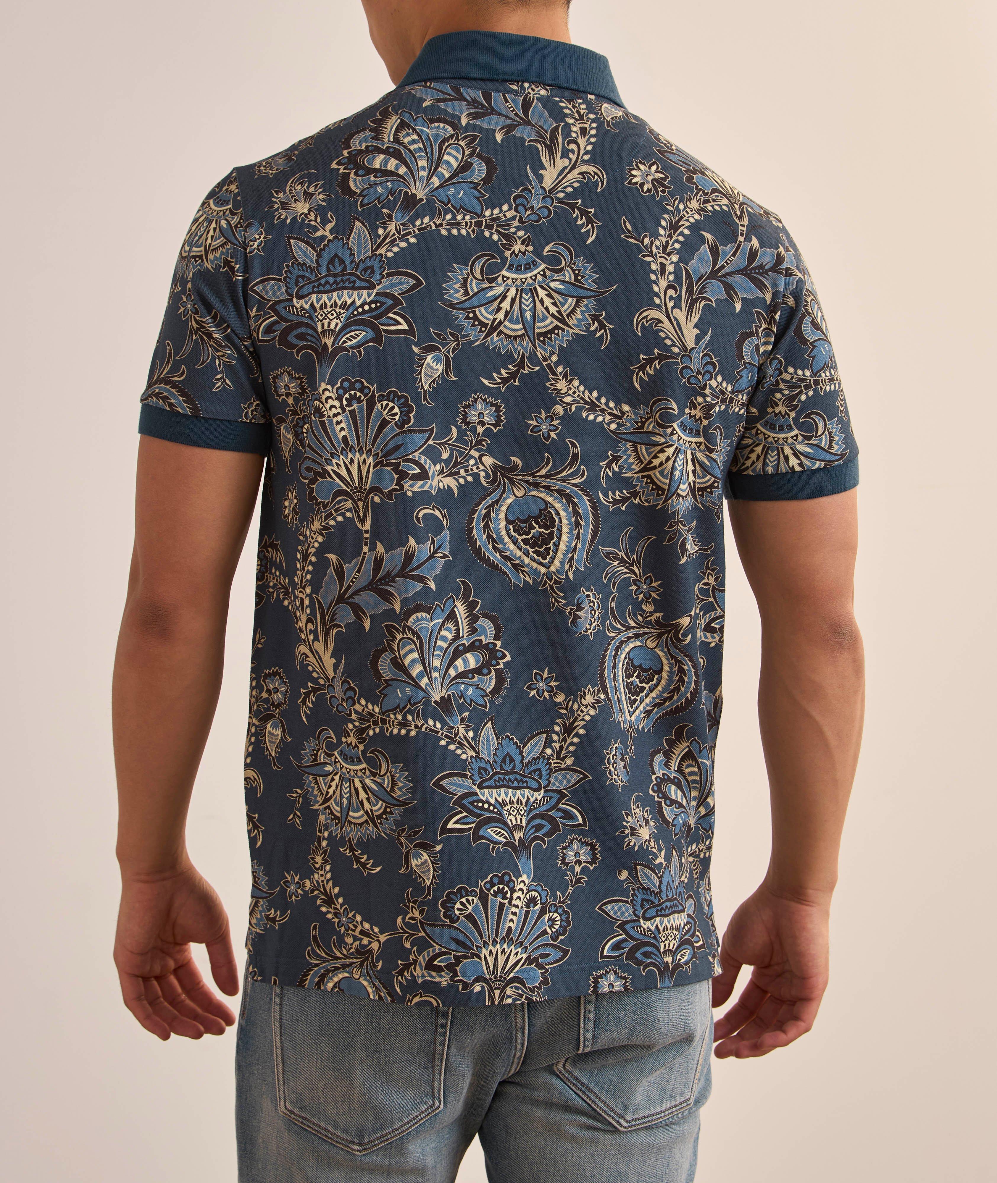 Floral-Print Cotton Polo  image 2