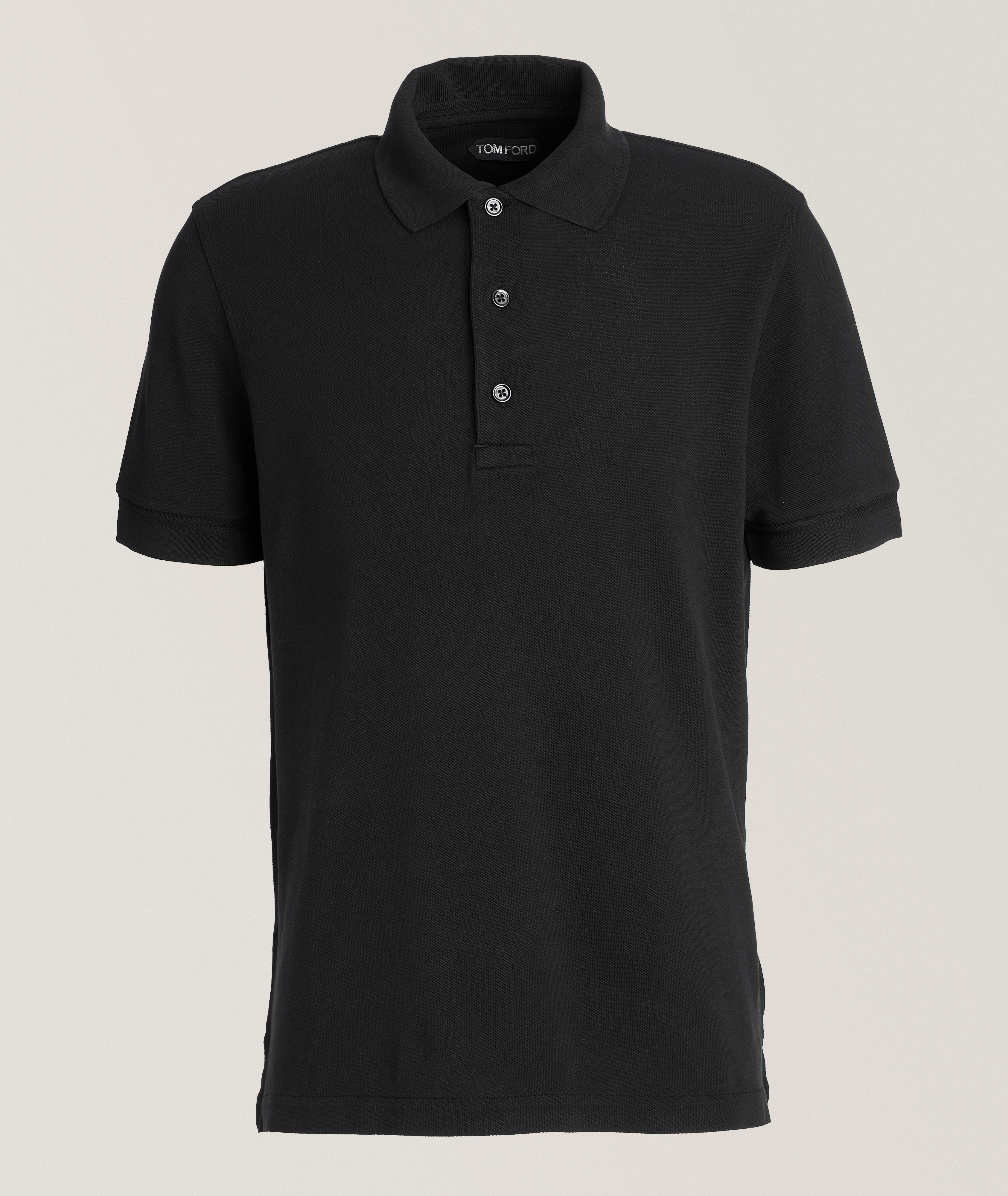 Lyocell Piqué Cotton Polo image 0