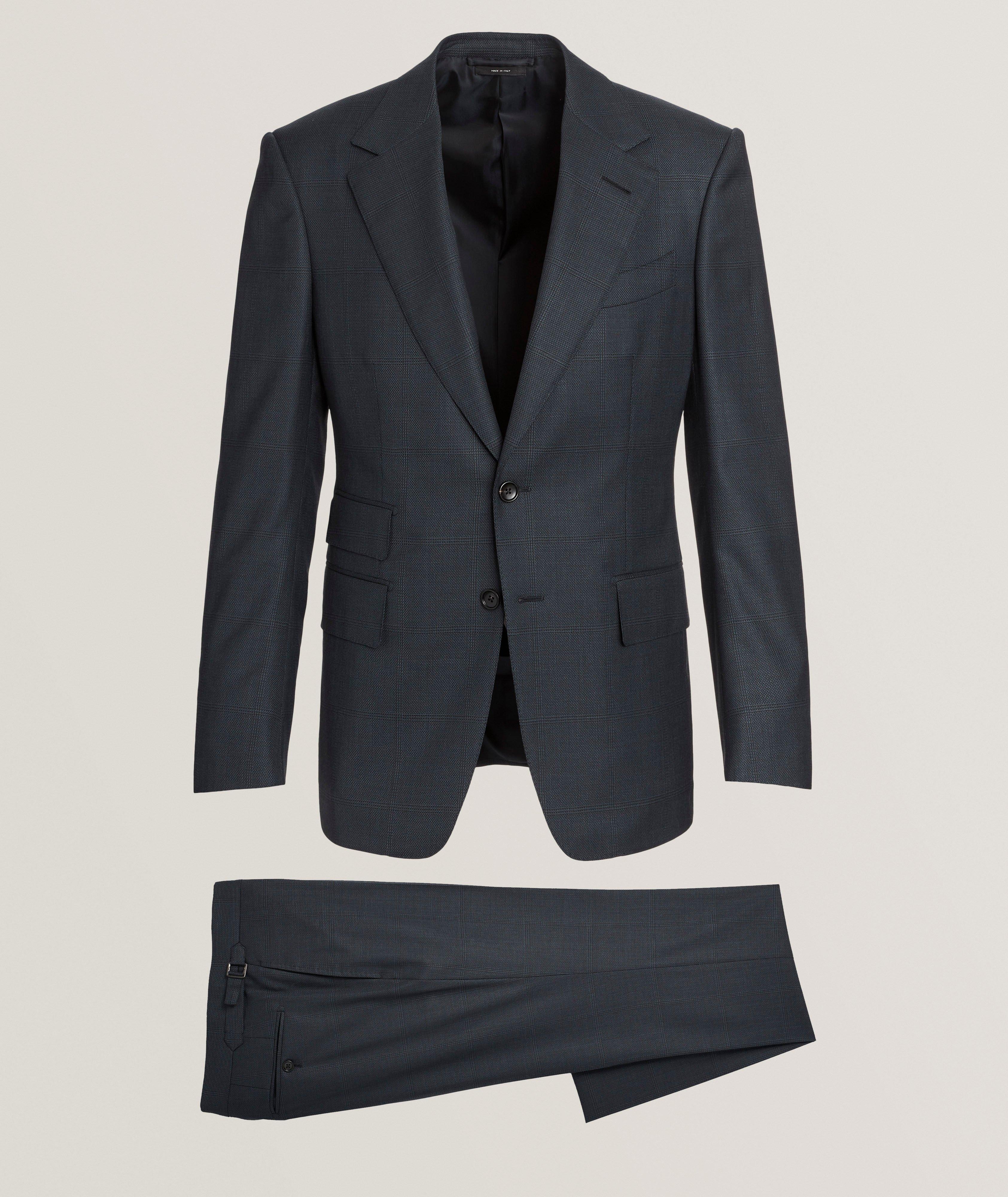 Shelton Windown Check Stretch-Wool Suit  image 0