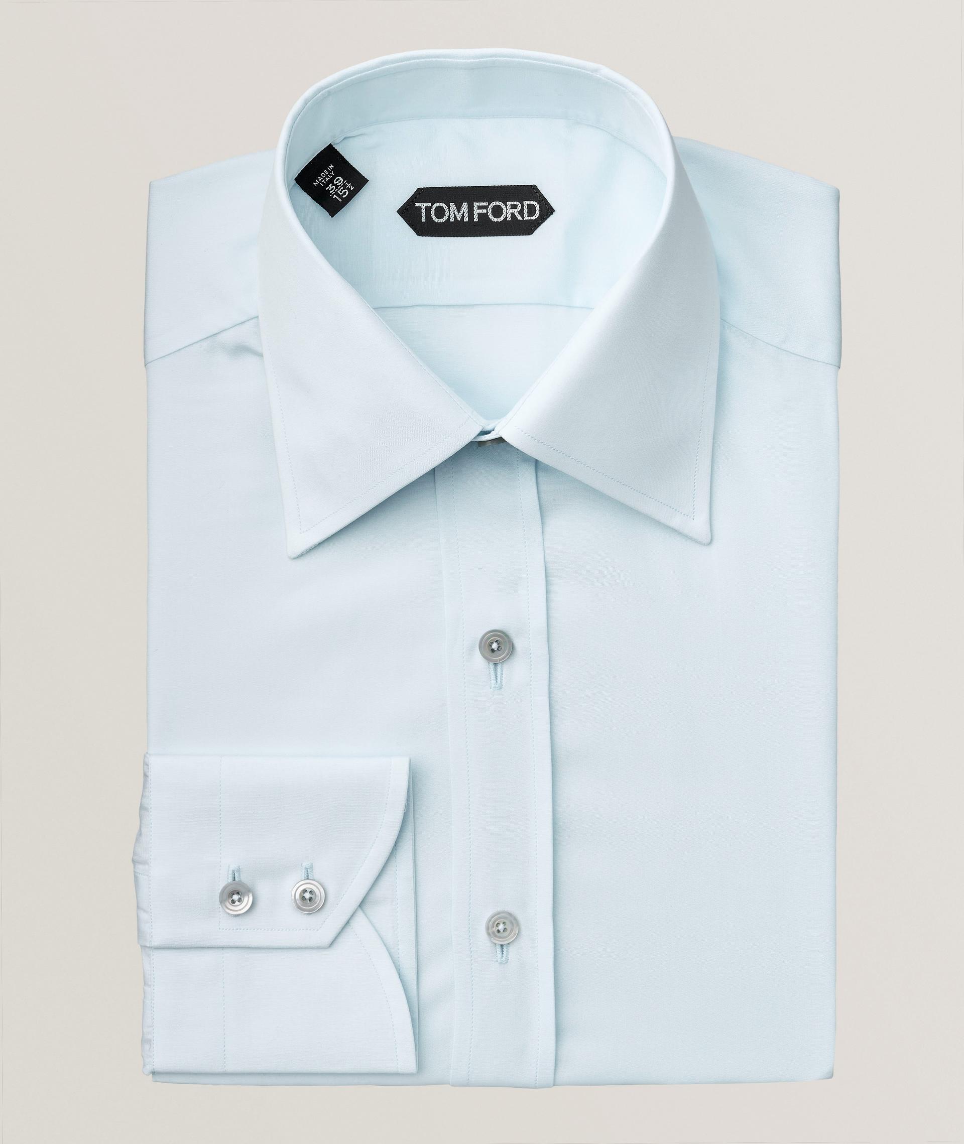 Chemise habillée en lyocell de coupe amincie image 0