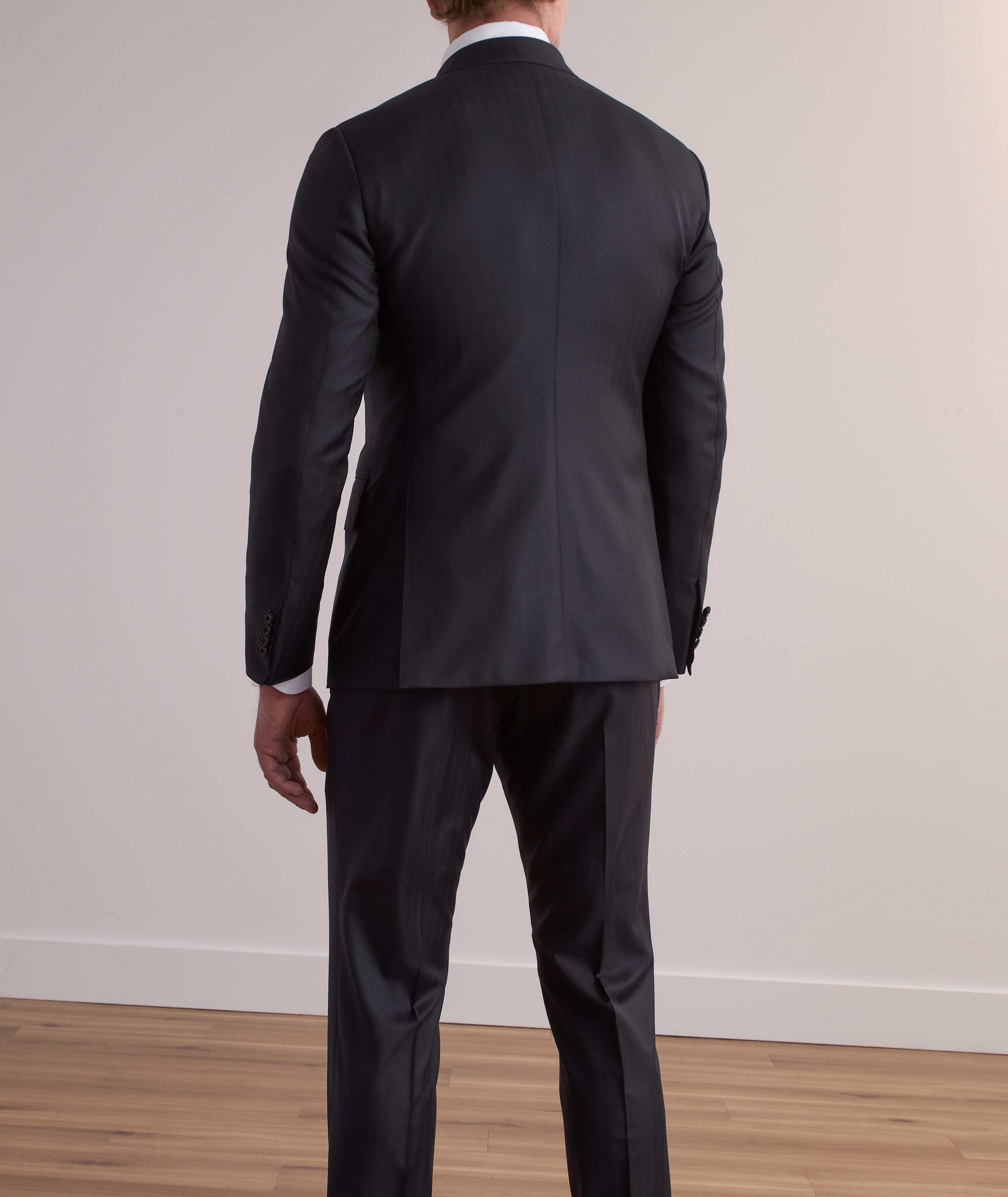 Shelton Micron Herringbone Suit  image 2