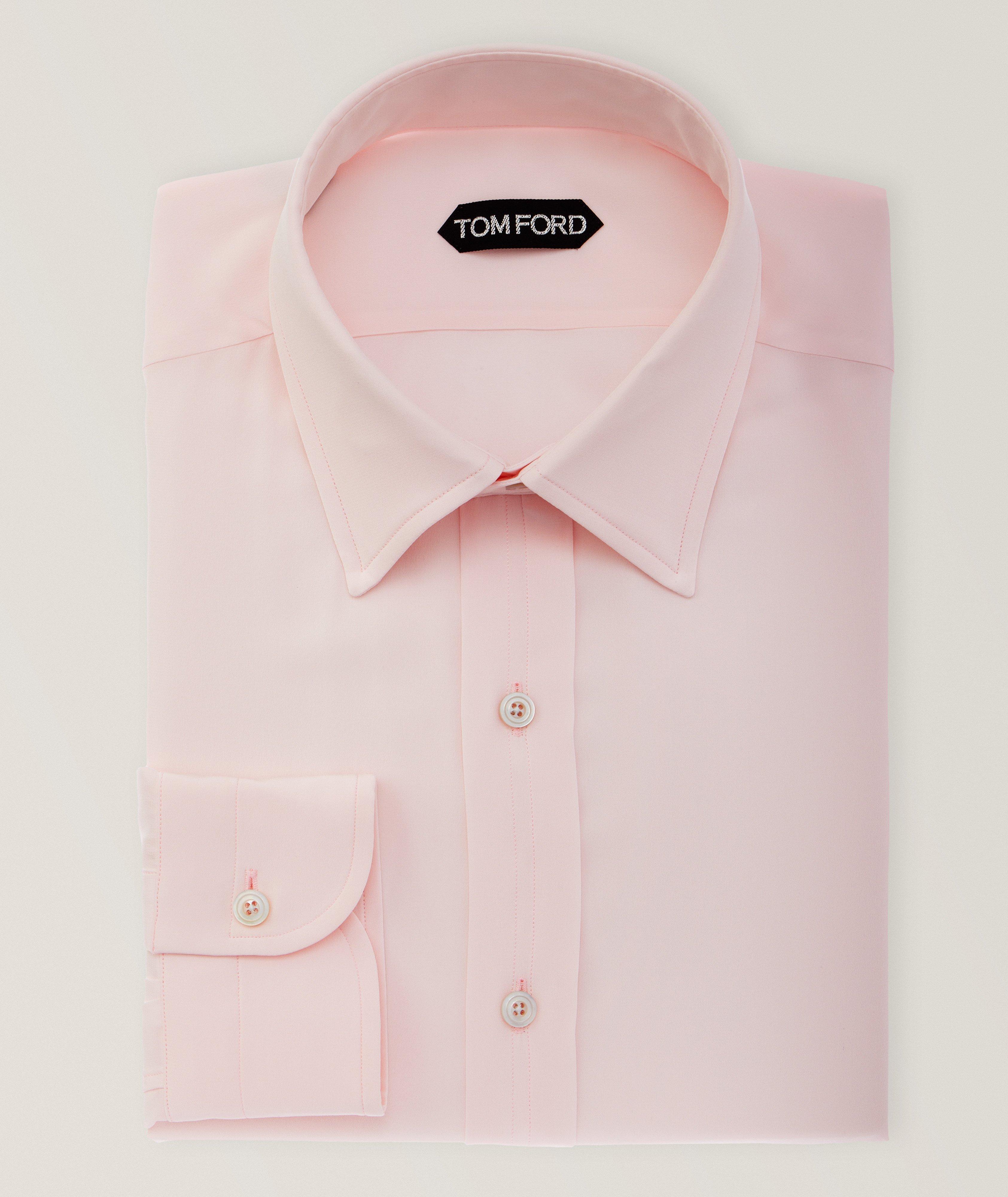 Crêpe de Chine Silk Dress Shirt  image 0