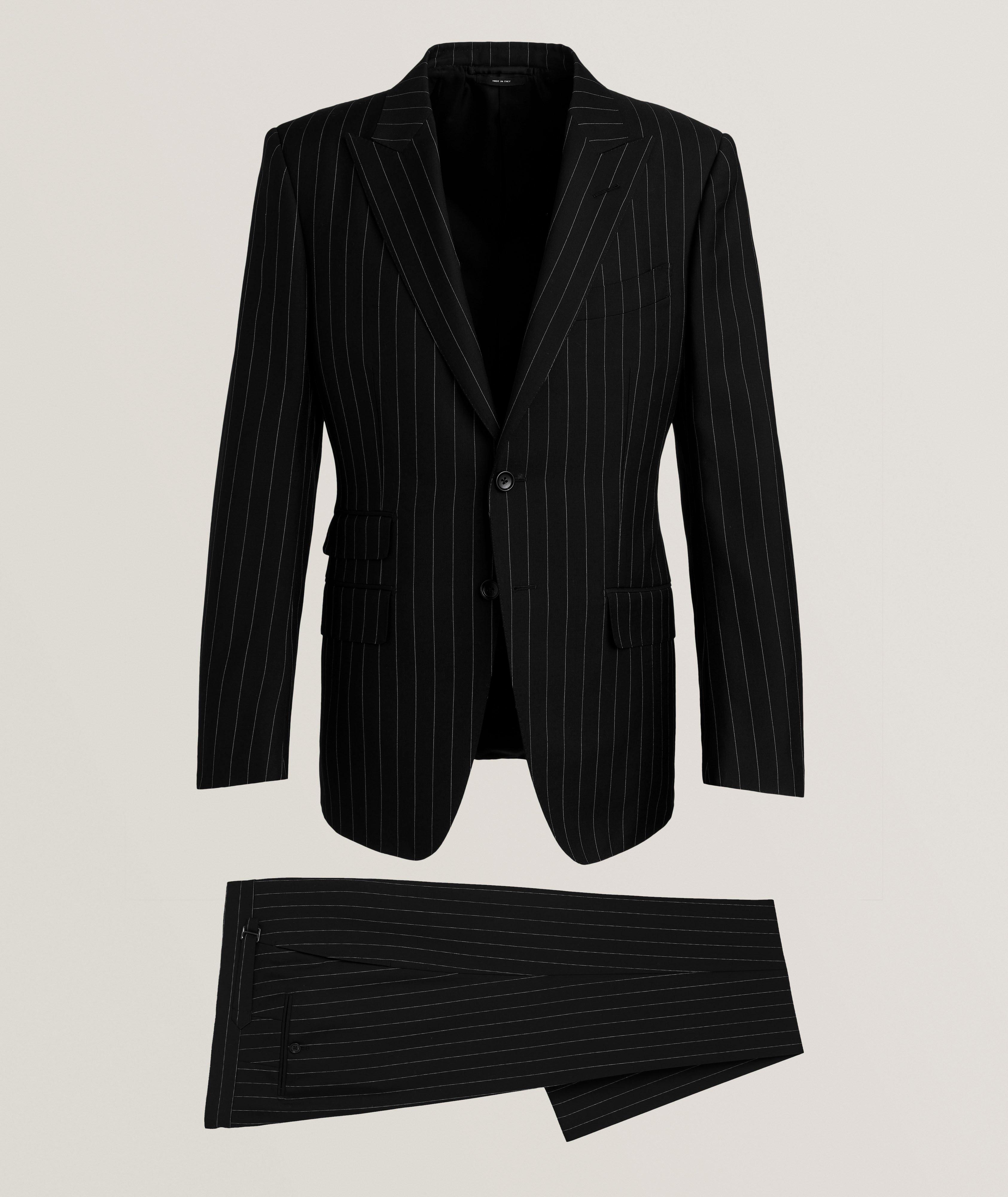 O'Connor Stripe Wool-Mohair Suit  image 0