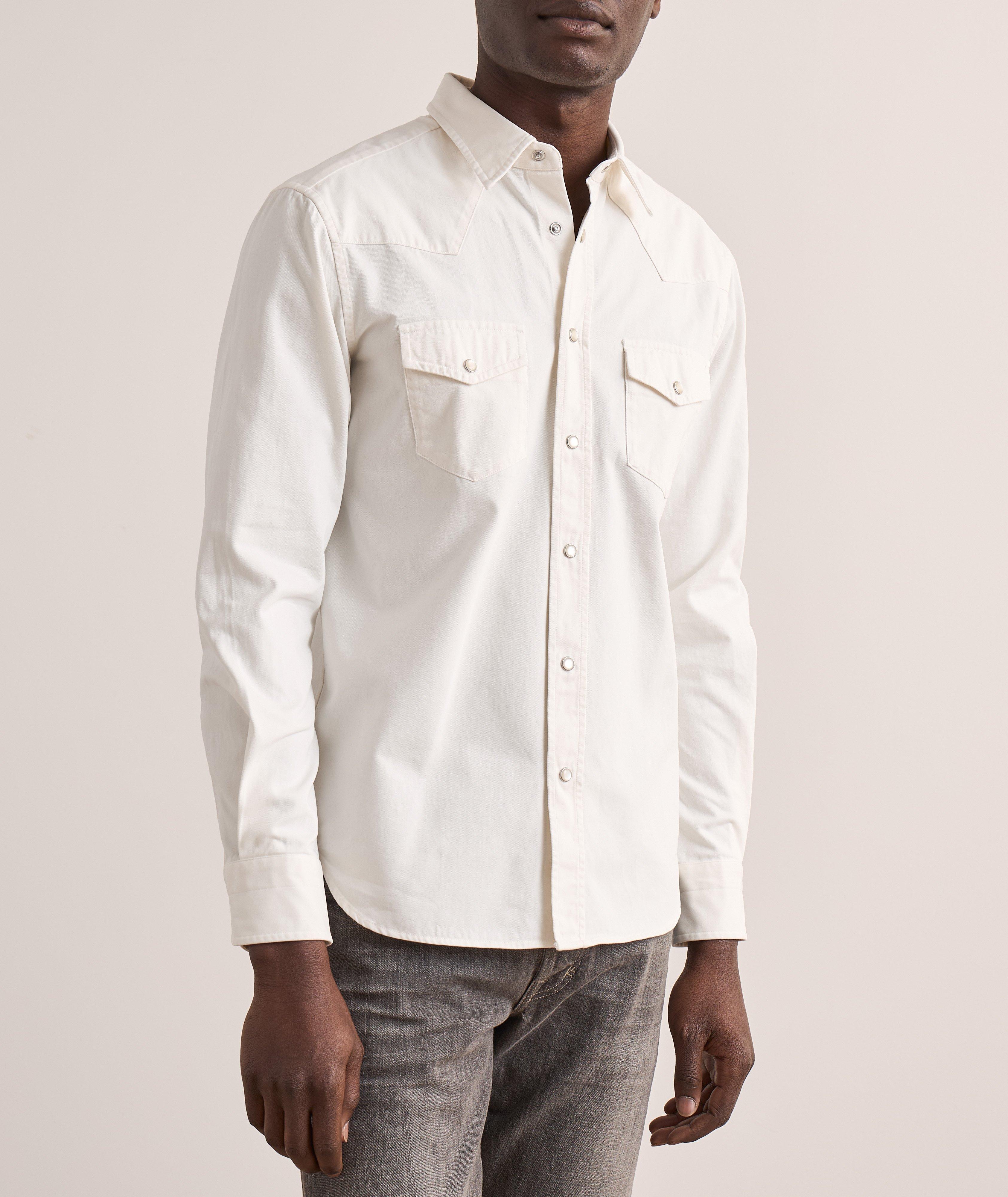 Cotton Twill Western Shirt  image 1