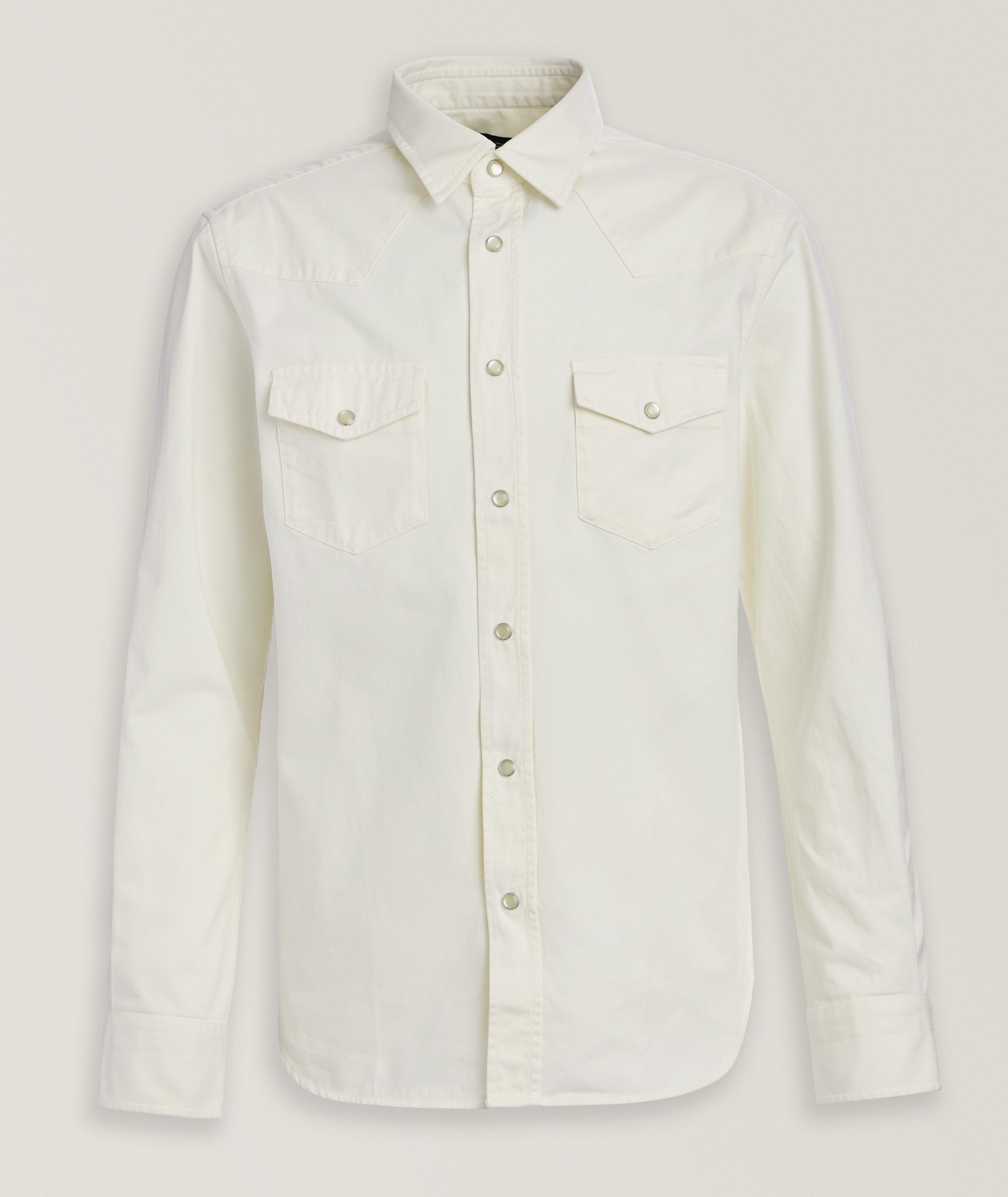 Cotton Twill Western Shirt  image 0