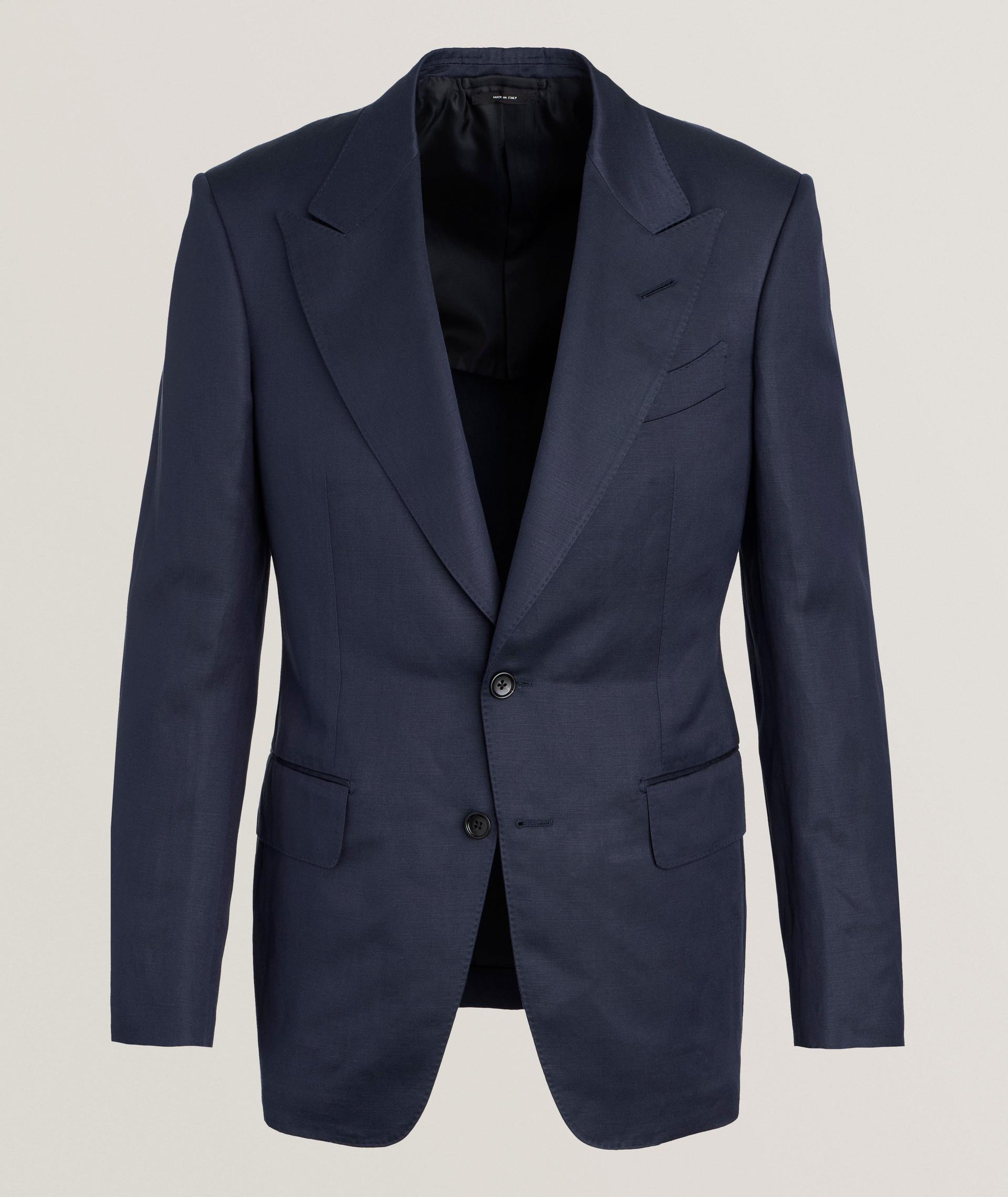 Shelton Silk-Linen Twill Sport Jacket  image 0
