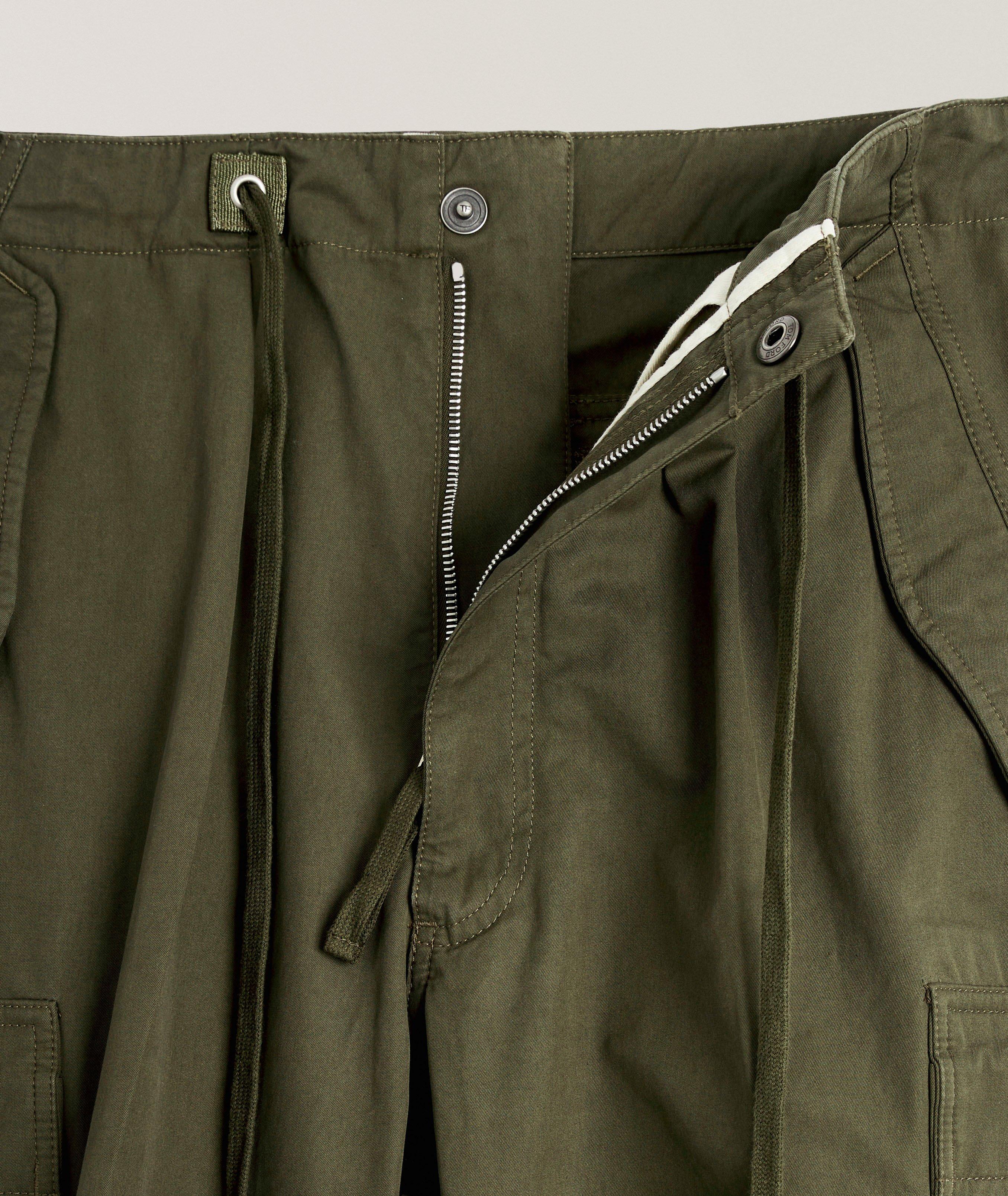 Pantalon cargo en twill de coton image 1