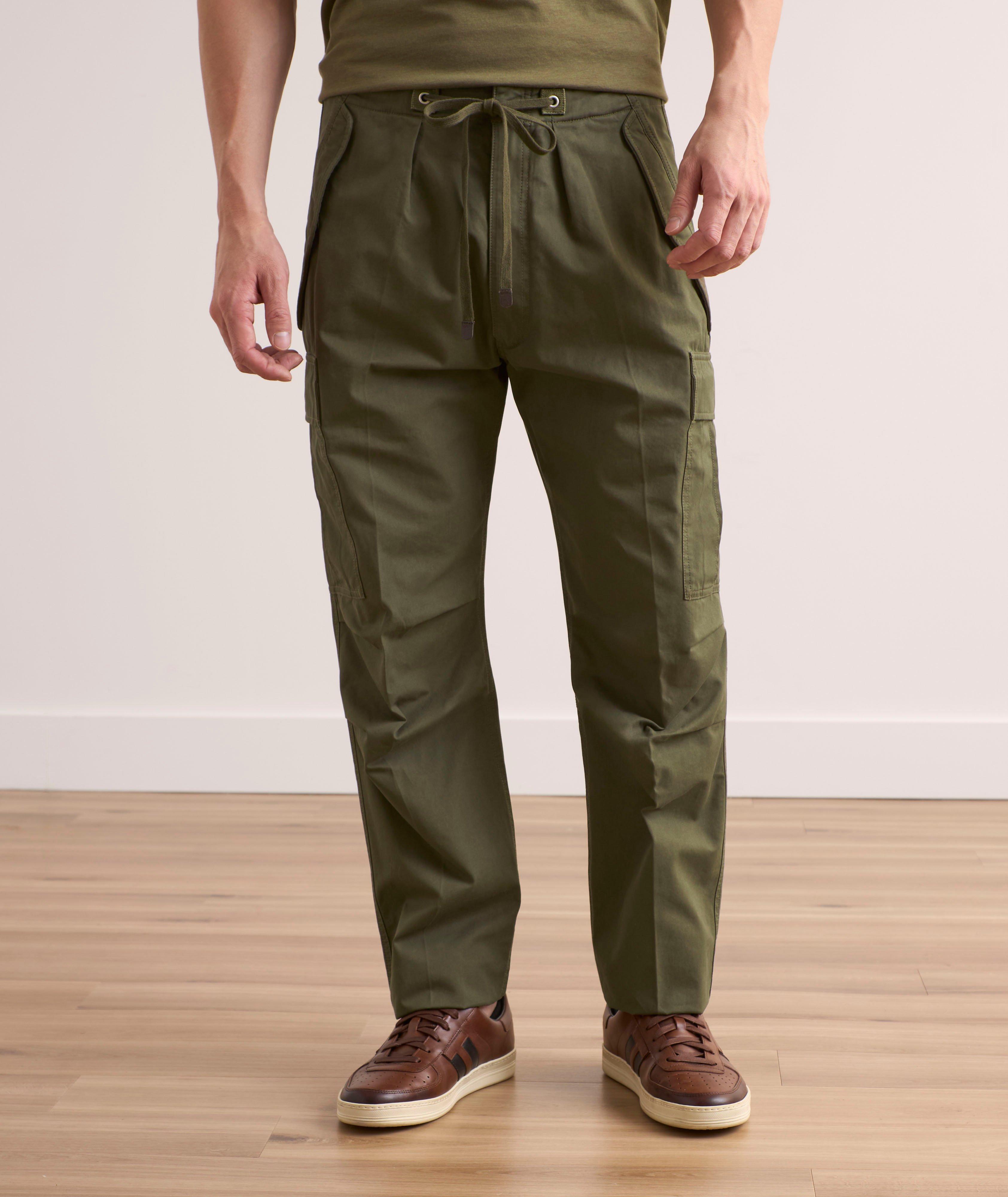 Pantalon cargo en twill de coton image 2