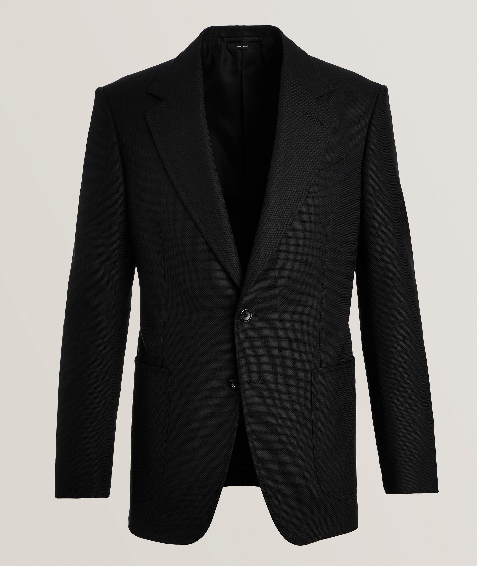 Grand Hopsack Wool-Mohair Sport Jacket image 0