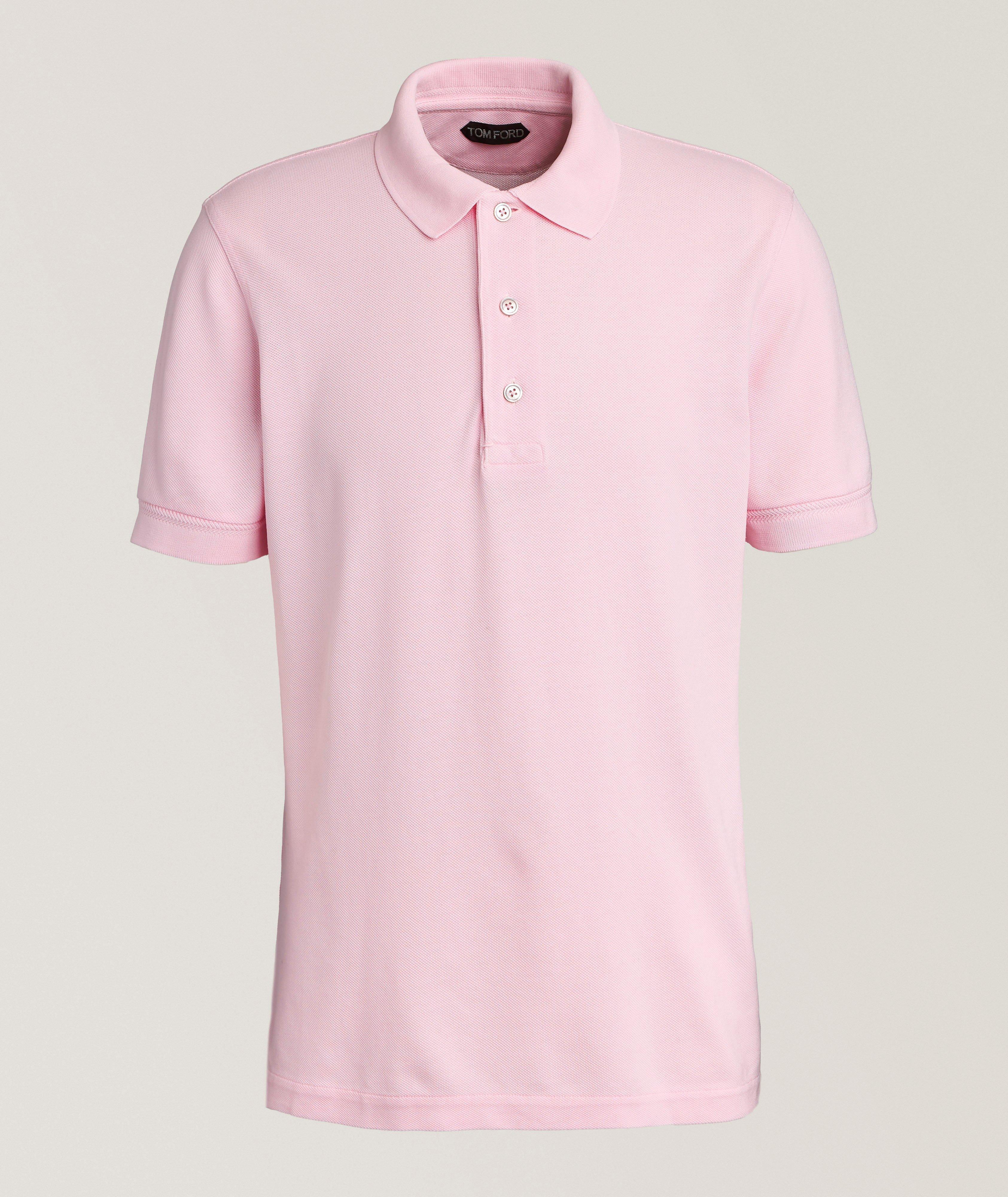 Lyocell-Cotton Piquet Polo  image 0