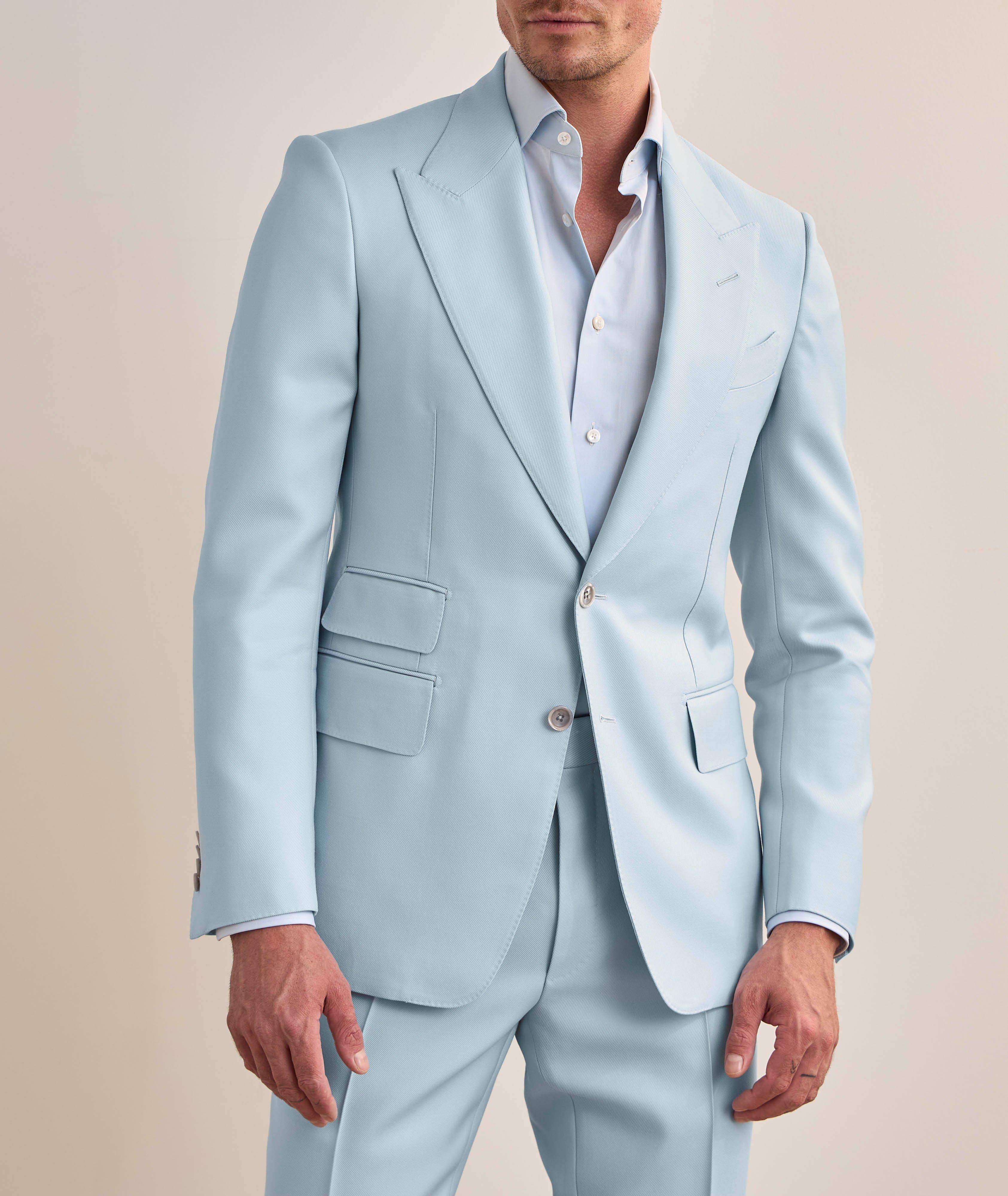 Shelton Wool-Silk Twill Sport Jacket image 1