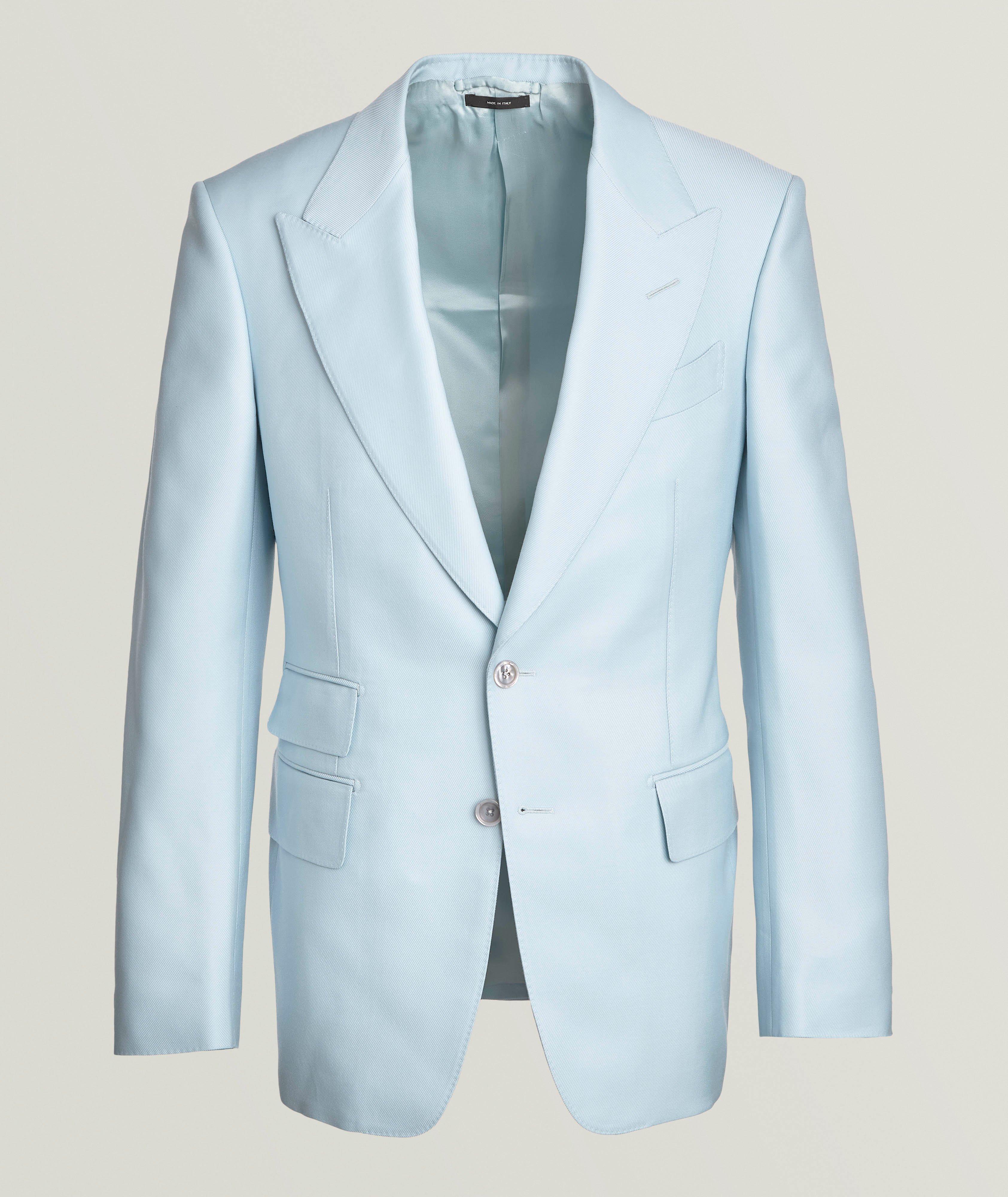 Shelton Wool-Silk Twill Sport Jacket image 0