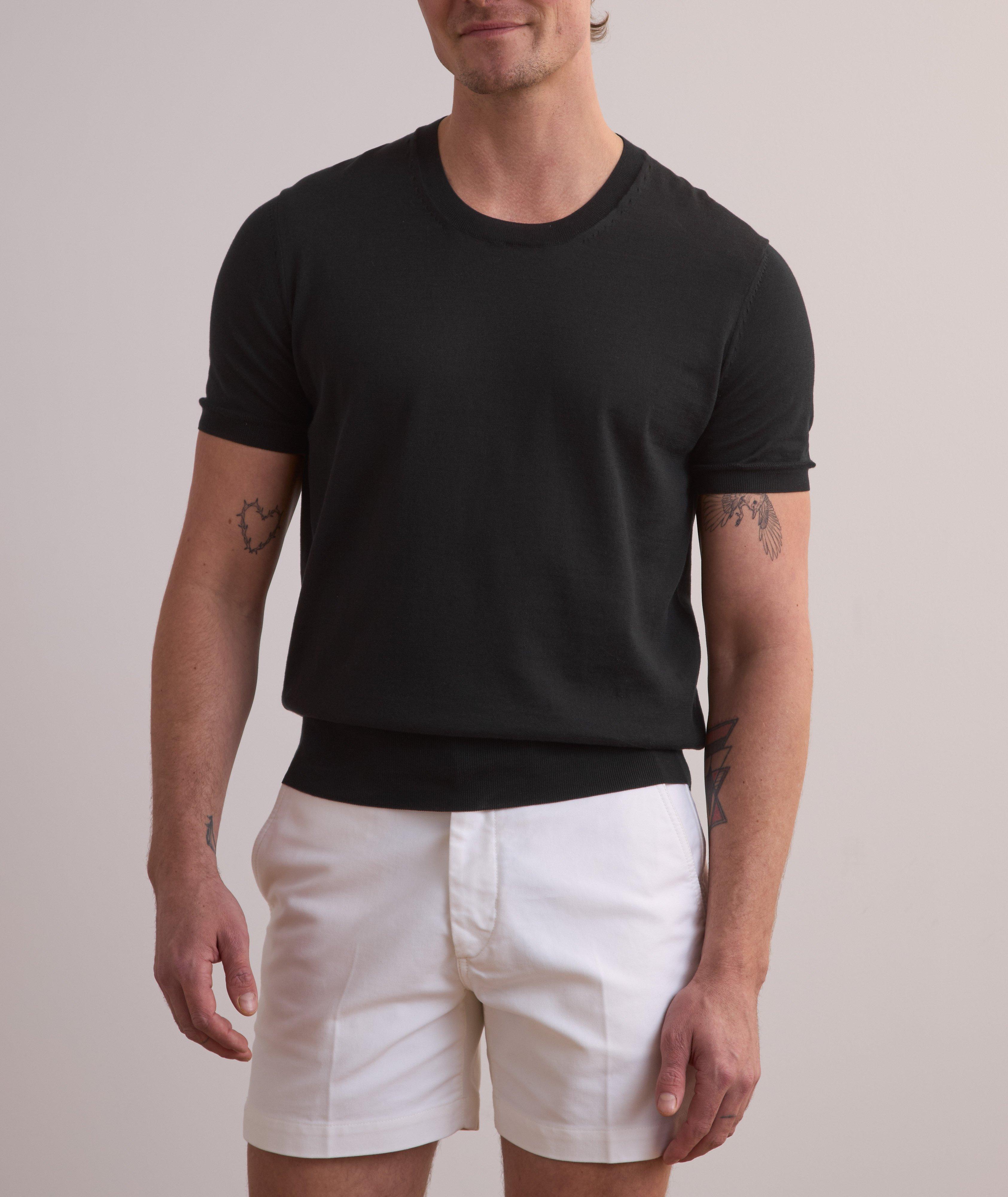 Pure Cotton Crewneck T-Shirt image 1