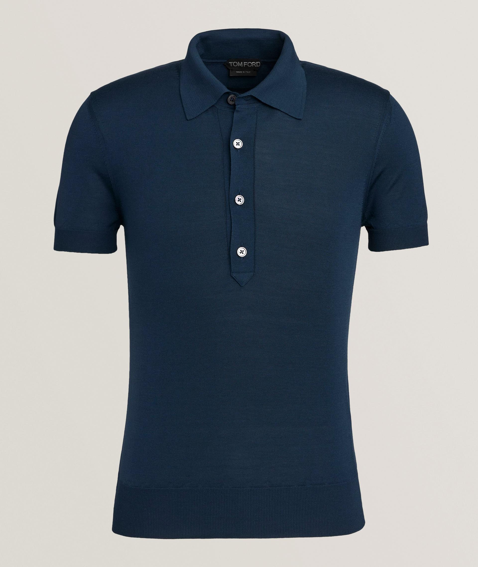Polo en mélange de soie image 0