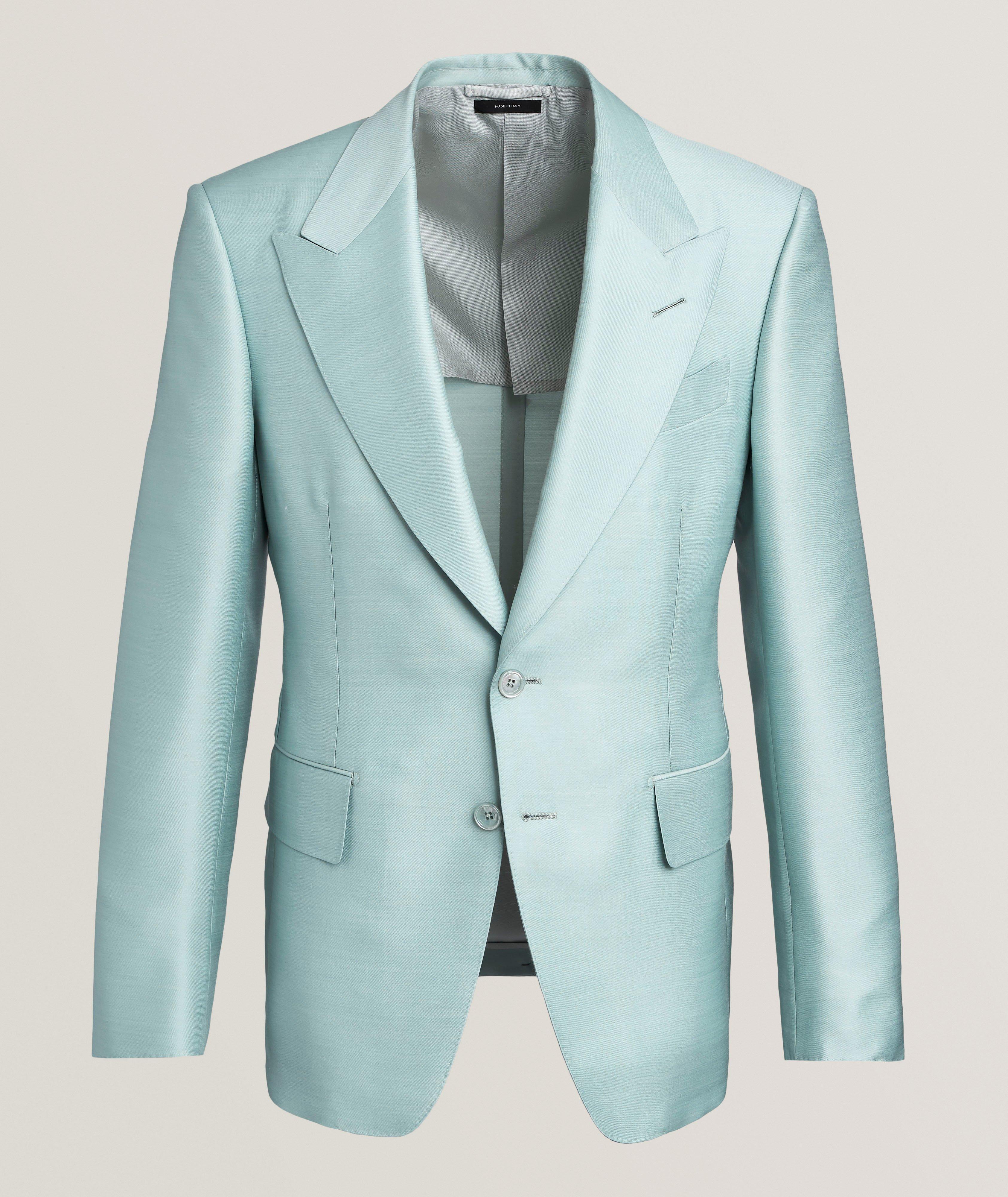 Shelton Mohair-Silk Twill Sport Jacket  image 0